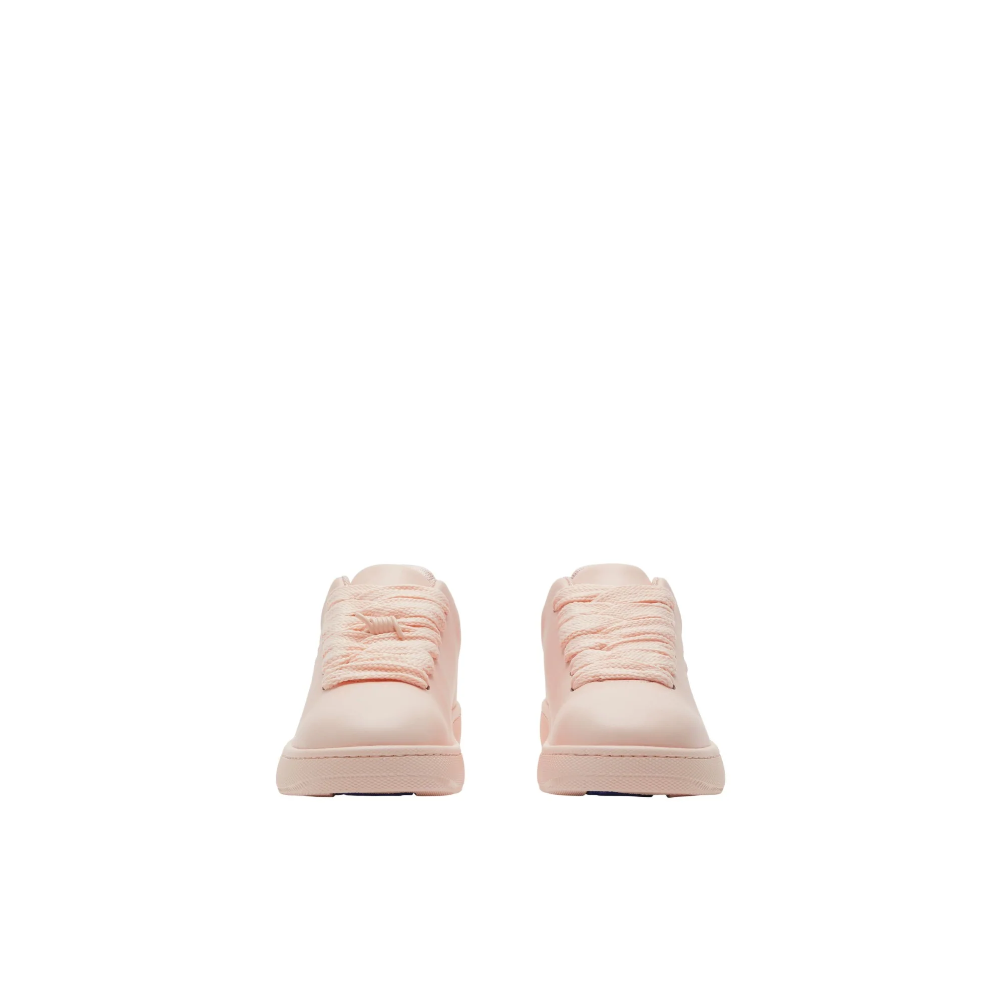 Leather Box Sneakers - Baby Neon - Image 3