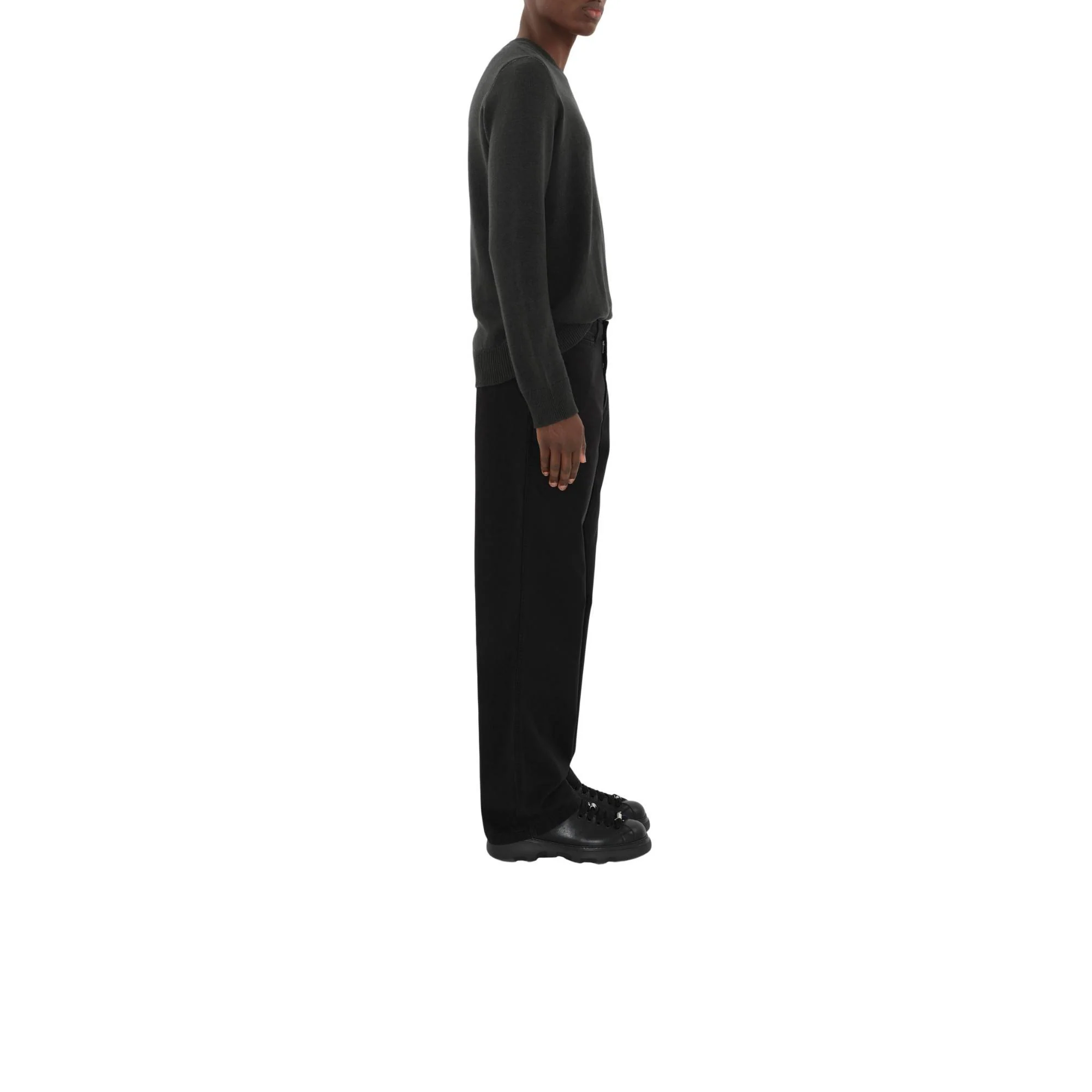 Cotton Chinos - Black - Image 3