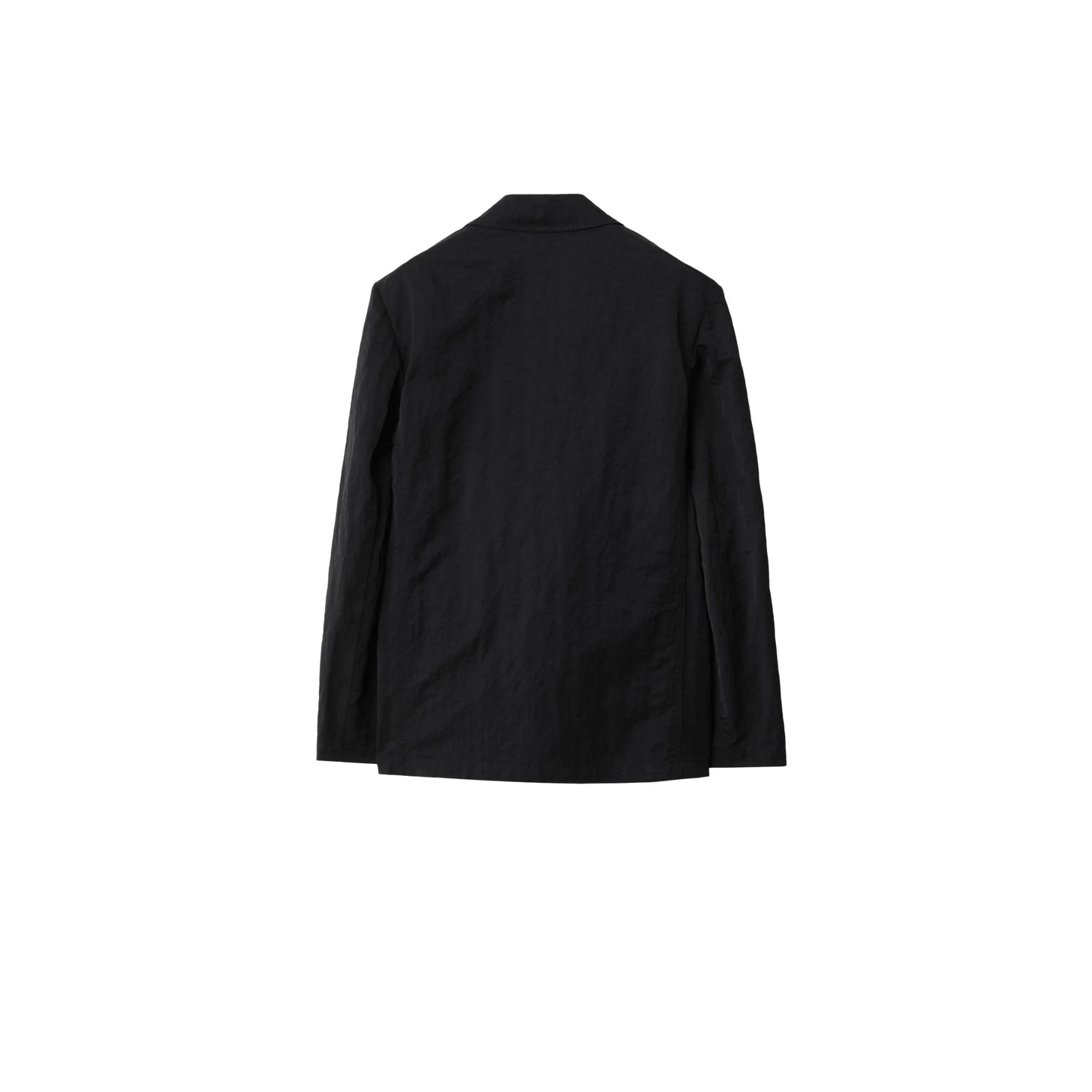 Nylon Tailored Jacket - Black - Image 5