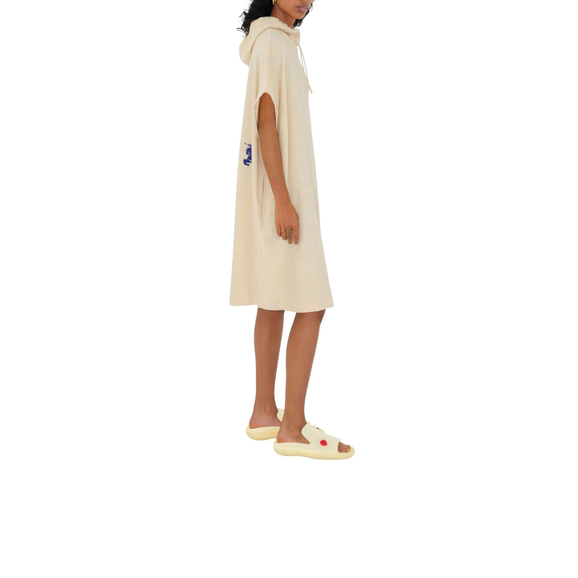 Cotton Towelling Dress - Calico - Image 3