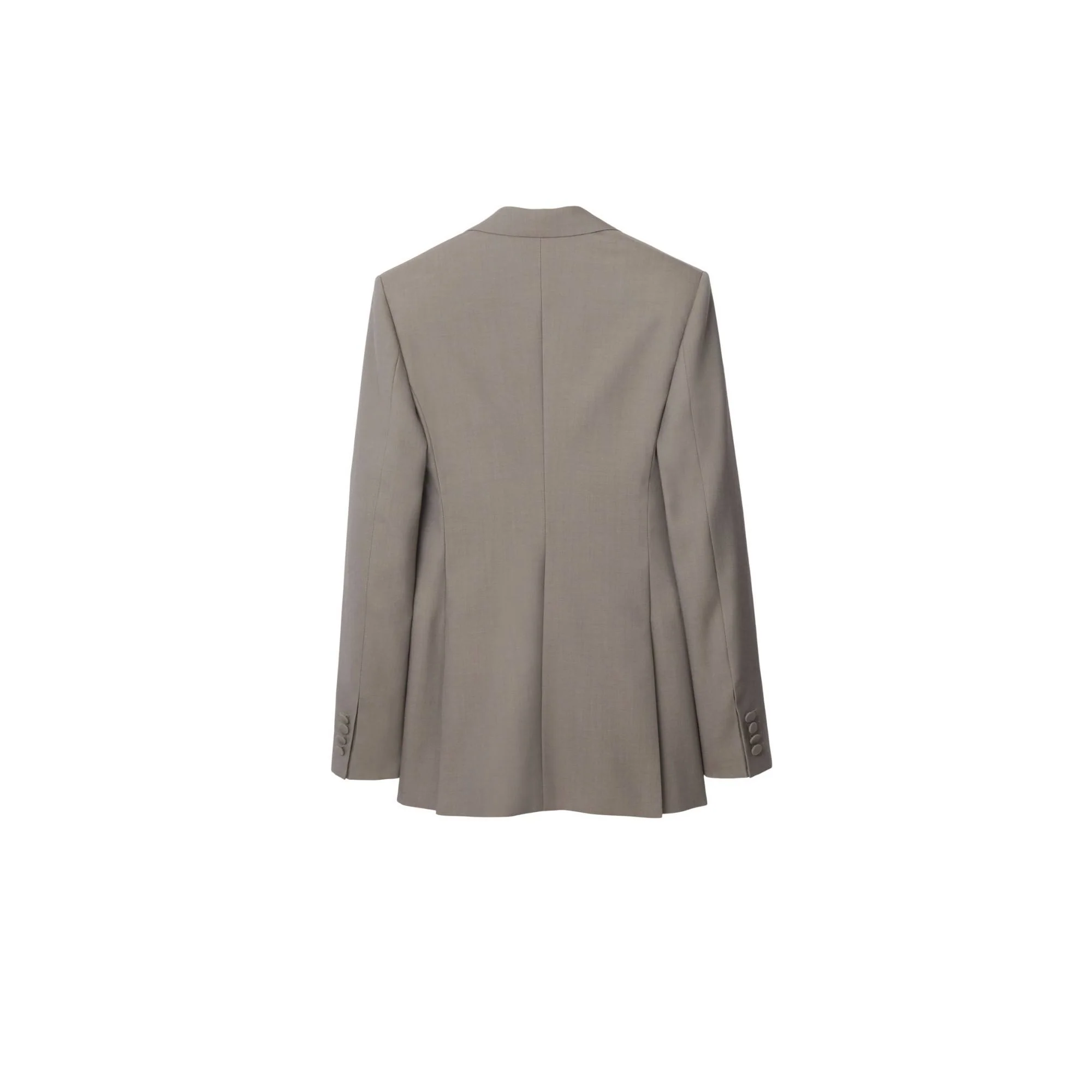 Wool Tailored Jacket - Wax - Image 5