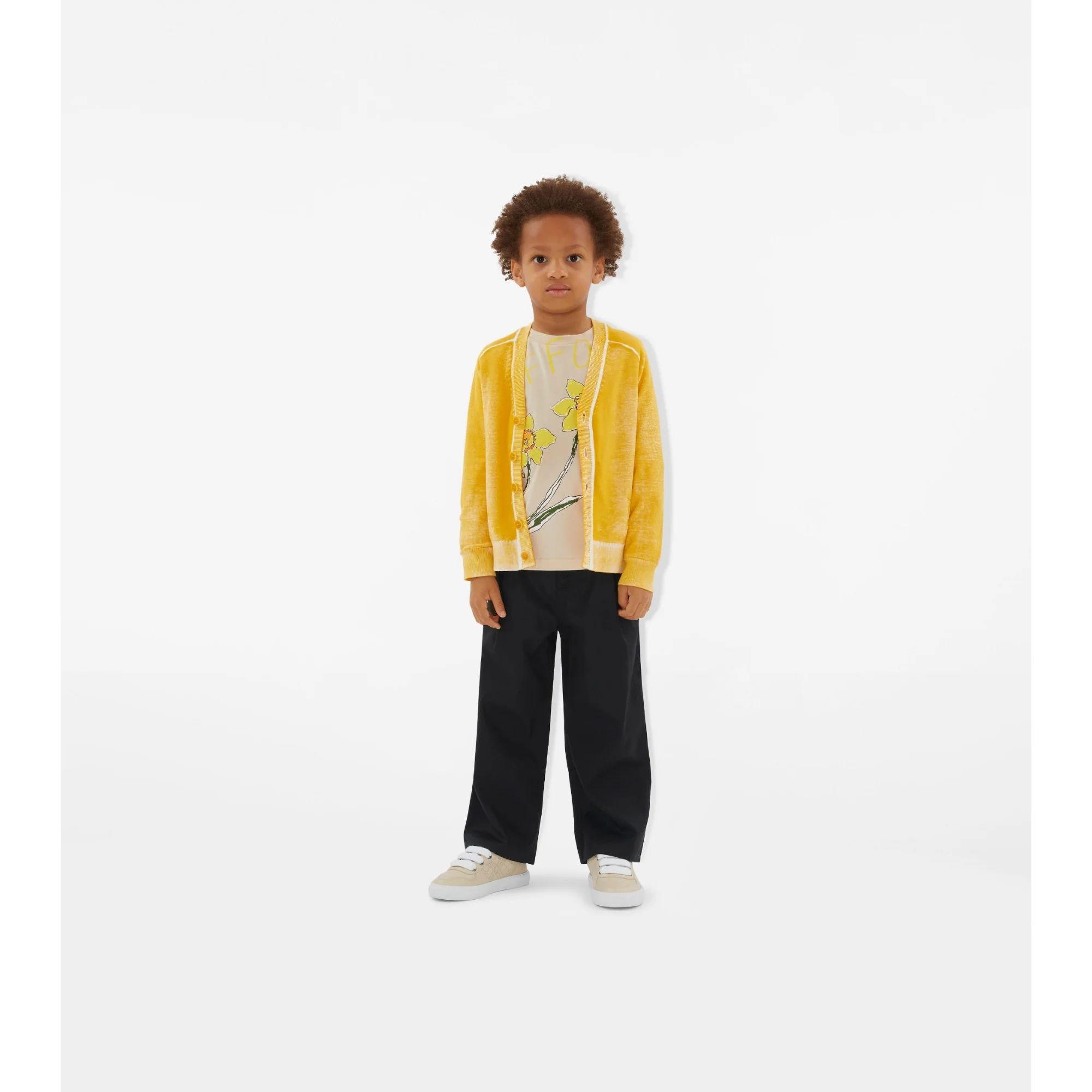 Cotton Cardigan - Cowslip - Image 3
