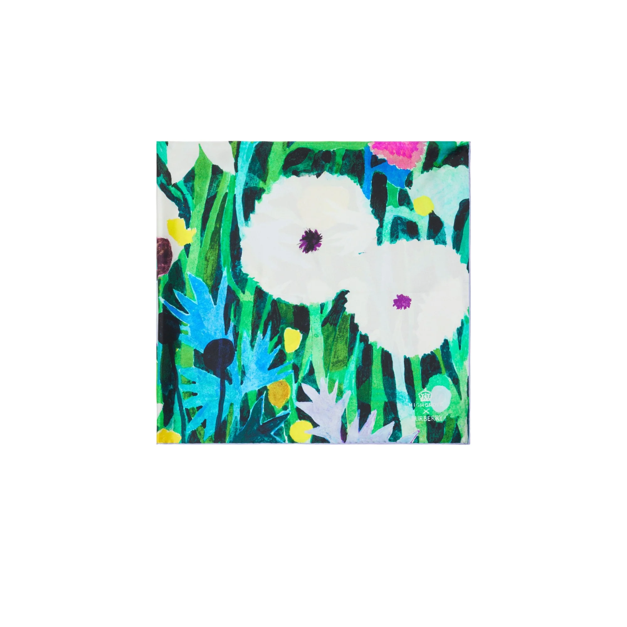 Highgrove Meadow Silk Scarf - Multicolour