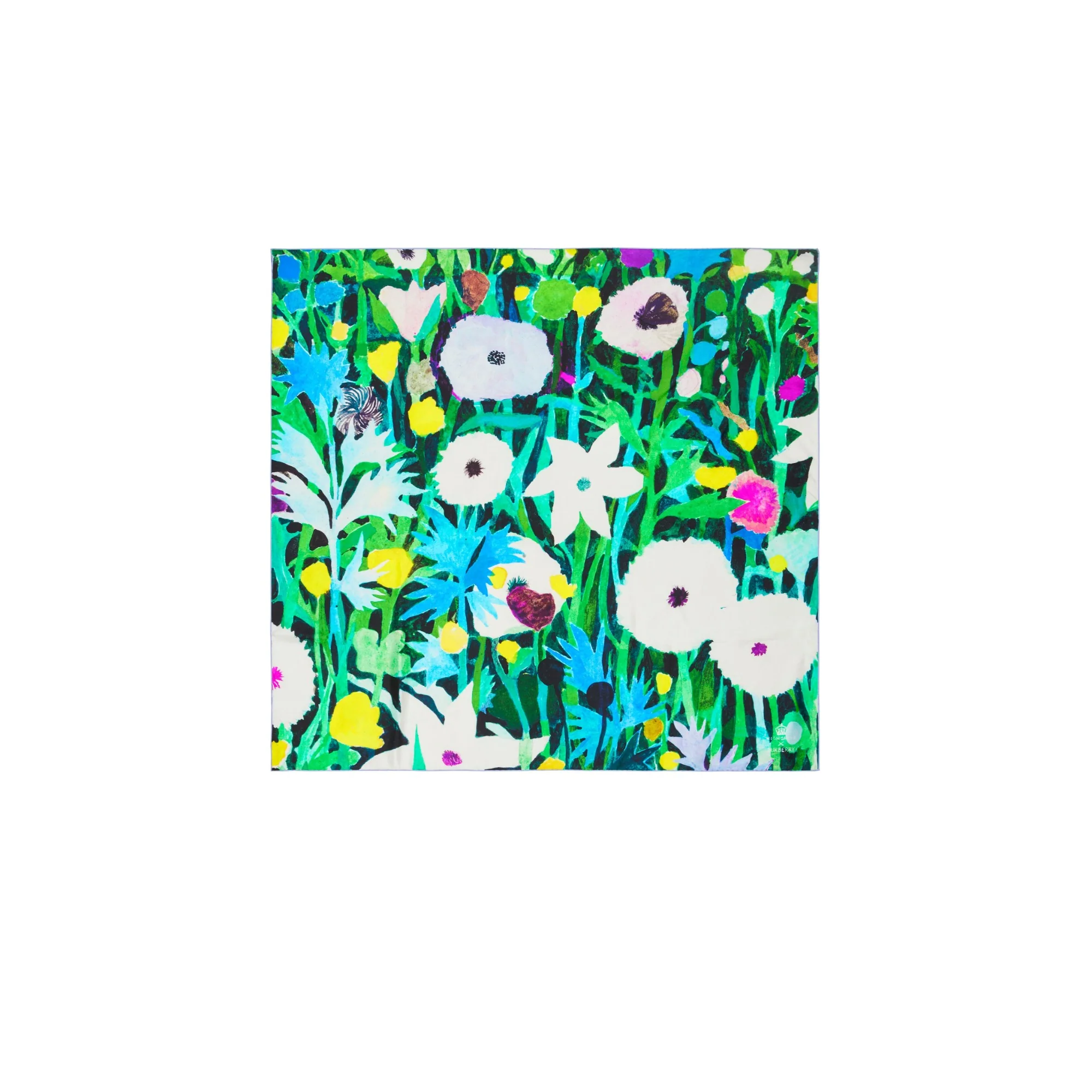 Highgrove Meadow Silk Scarf - Multicolour - Image 7