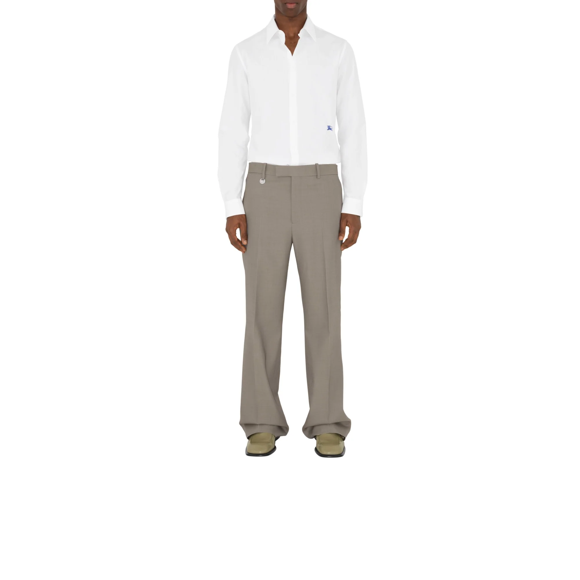 Wool Tailored Trousers - Cliff - Image 2