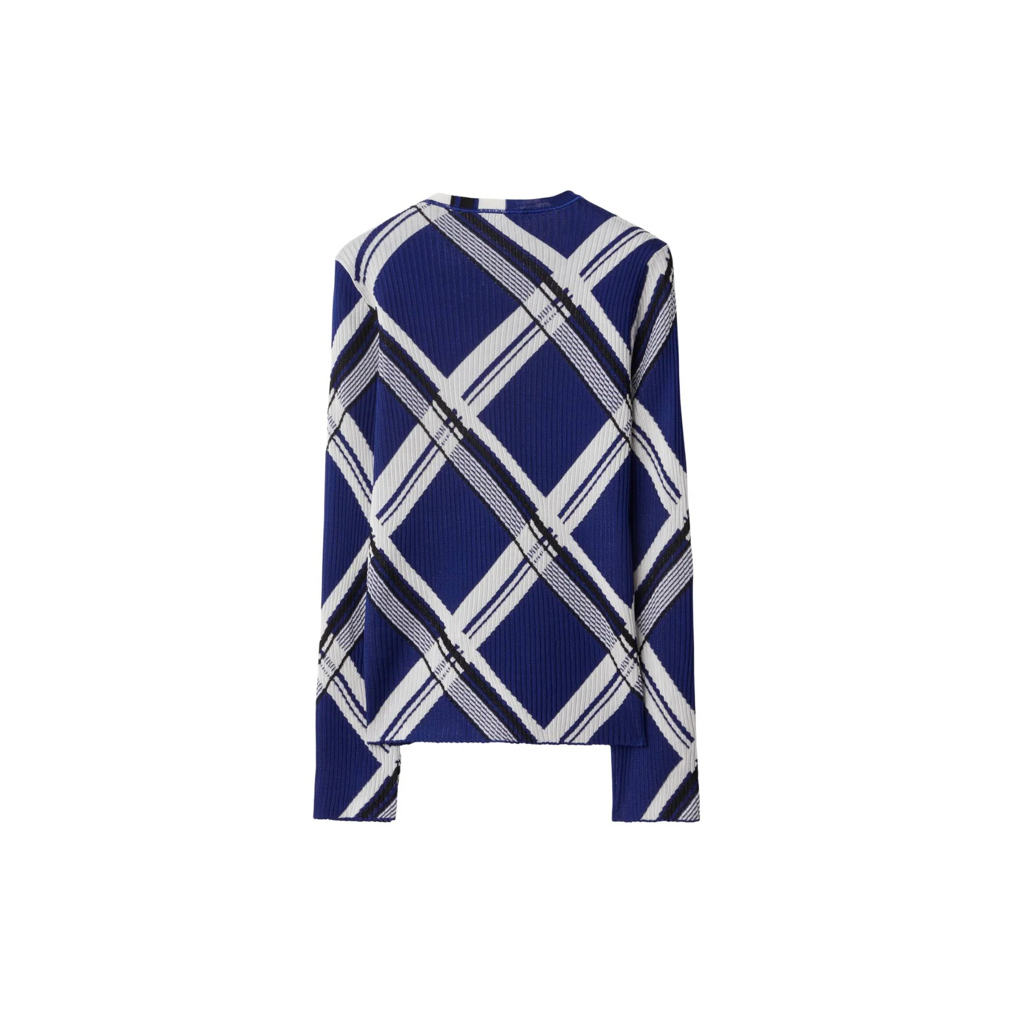 Check Silk Sweater - Knight IP Check - Image 5