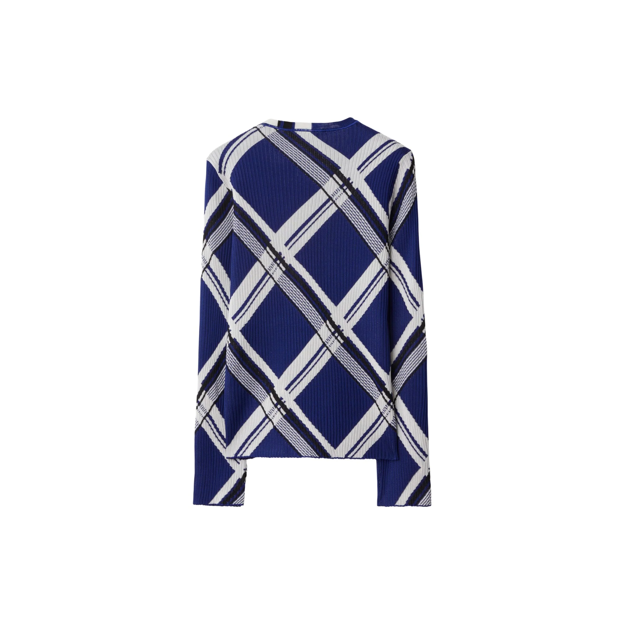 Check Silk Sweater - Knight IP Check - Image 5