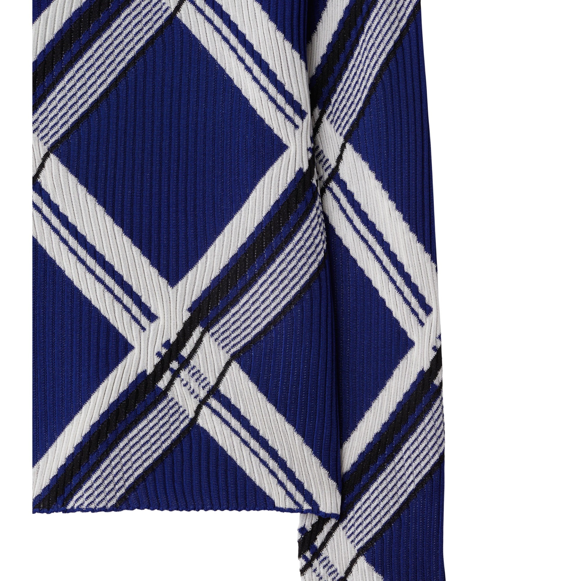 Check Silk Sweater - Knight IP Check - Image 6