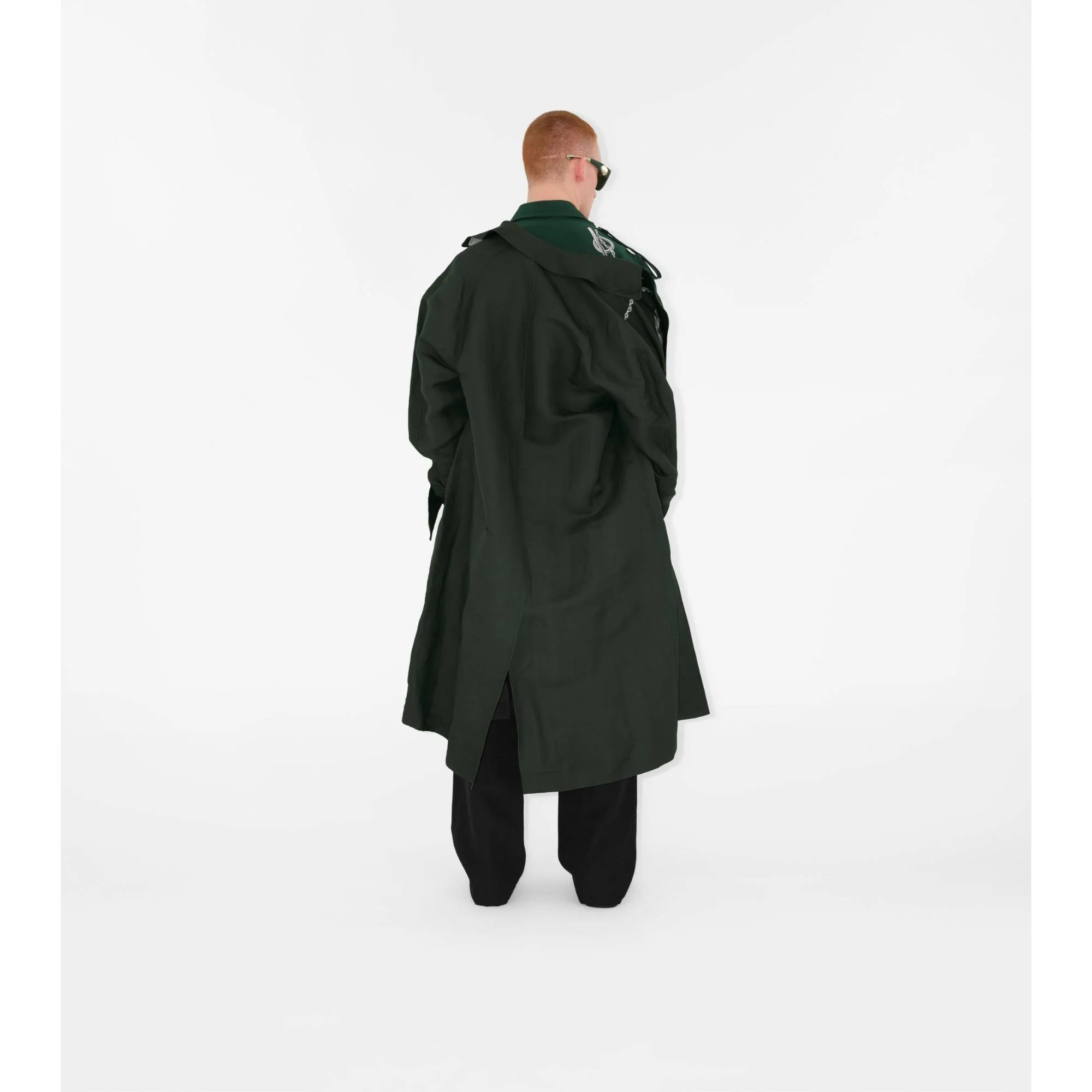Wool Linen Blend Trousers - Heap - Image 4