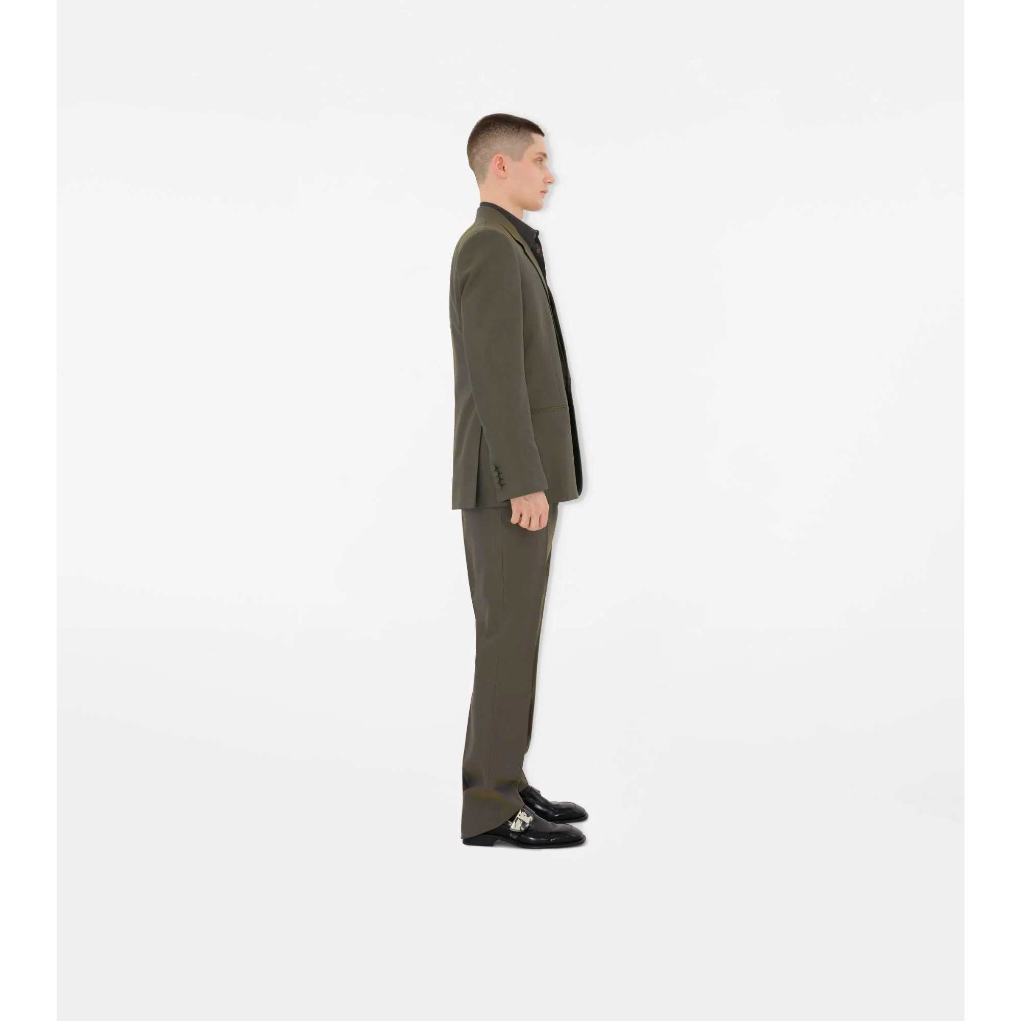 Wool Tailored Trousers - Reef - Image 3