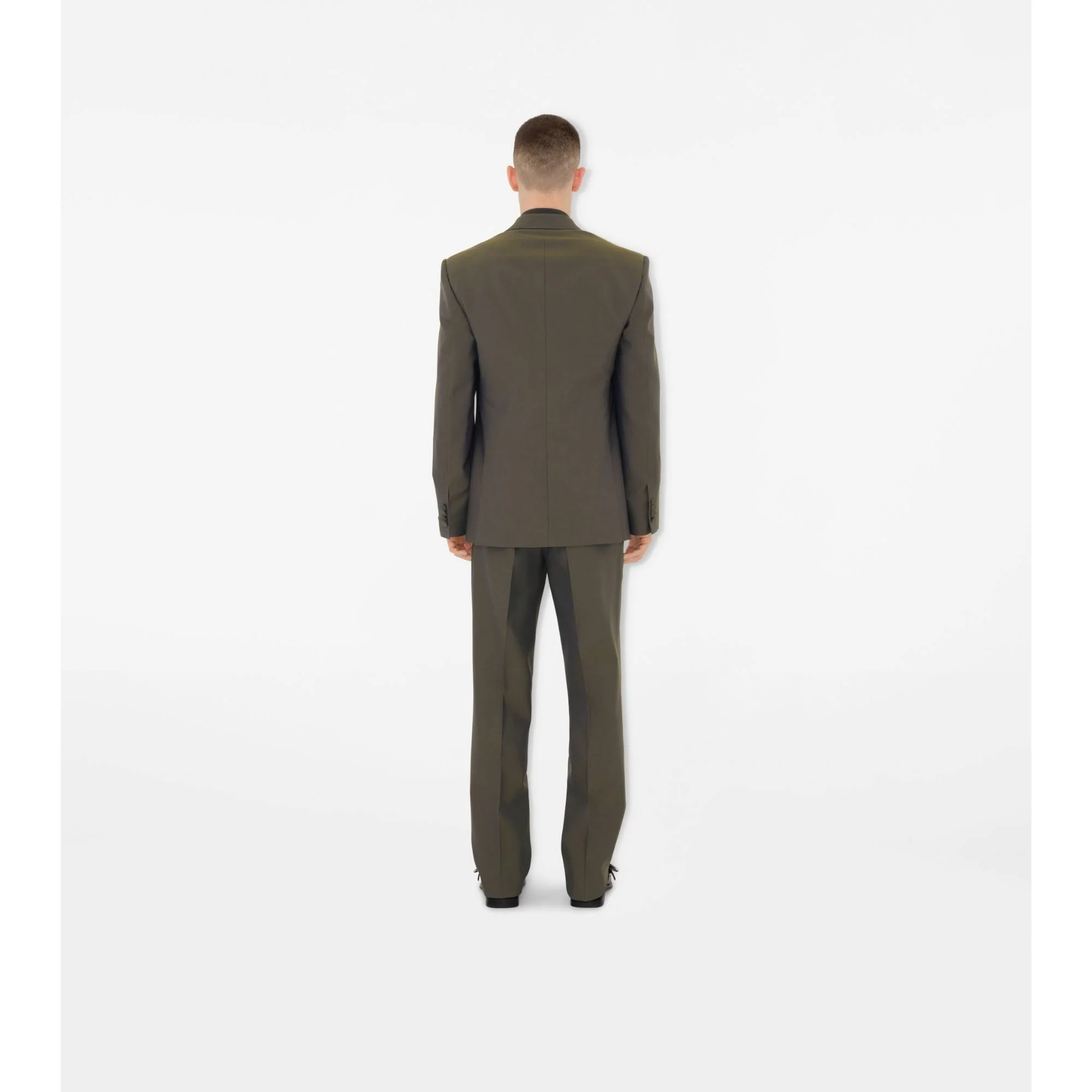 Wool Tailored Trousers - Reef - Image 4
