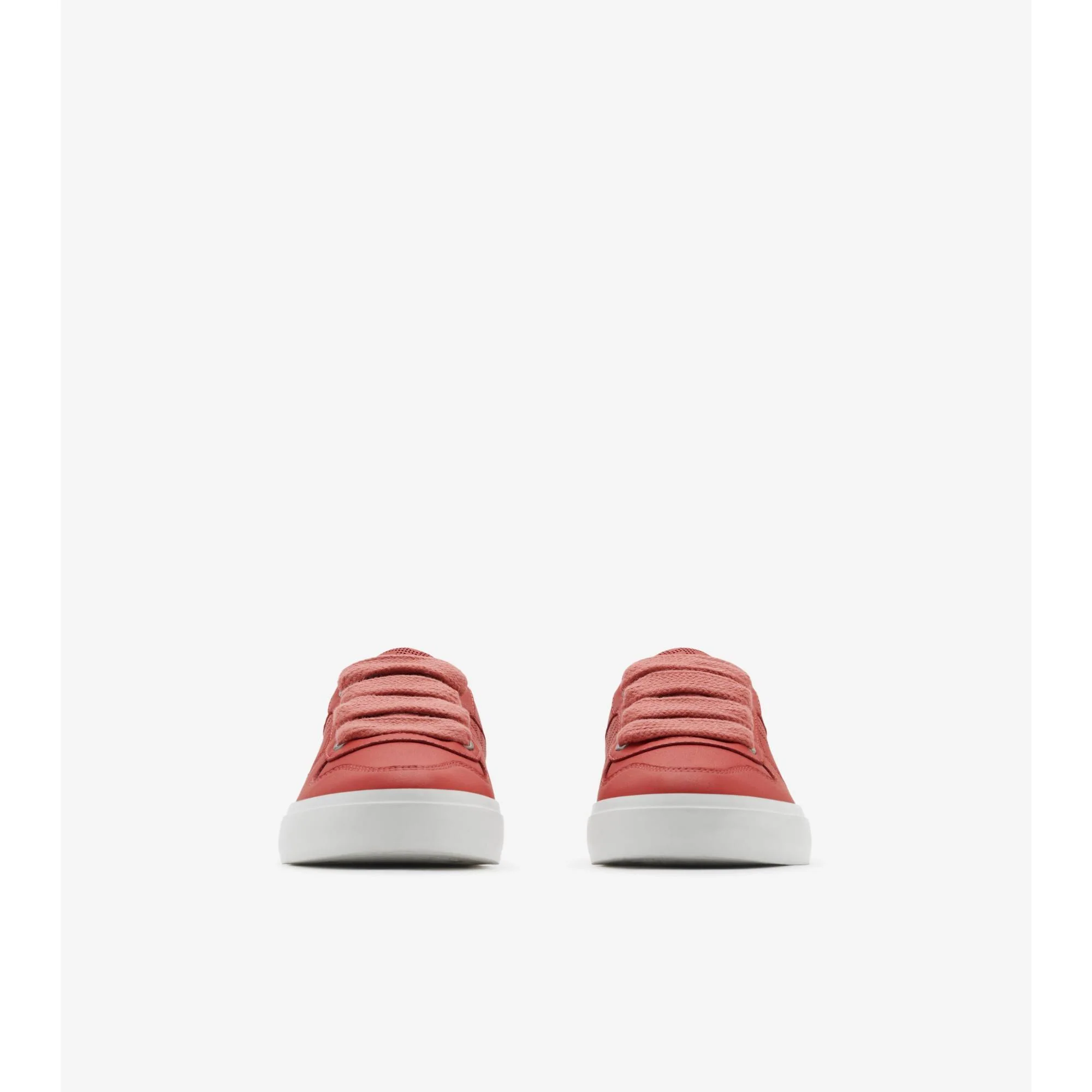 Check Leather Sneakers - Pale Hibiscus - Image 2