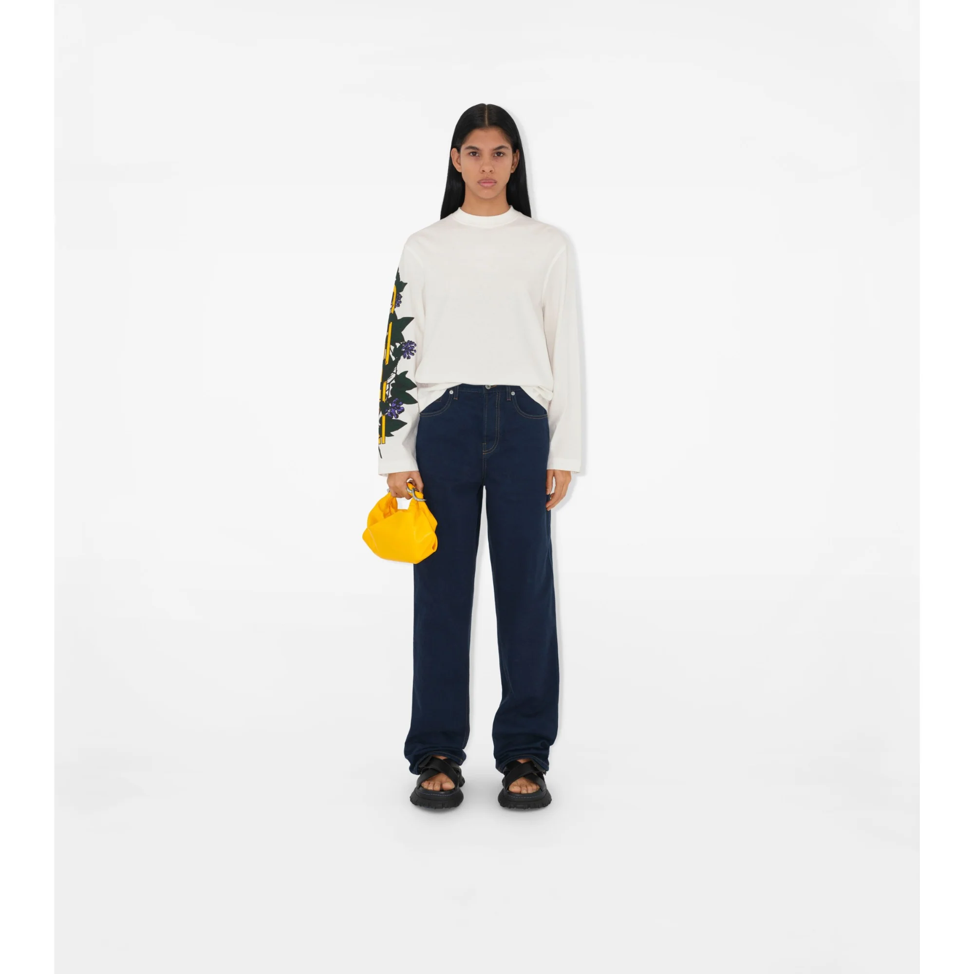 Ivy Logo Cotton Top - Salt - Image 2