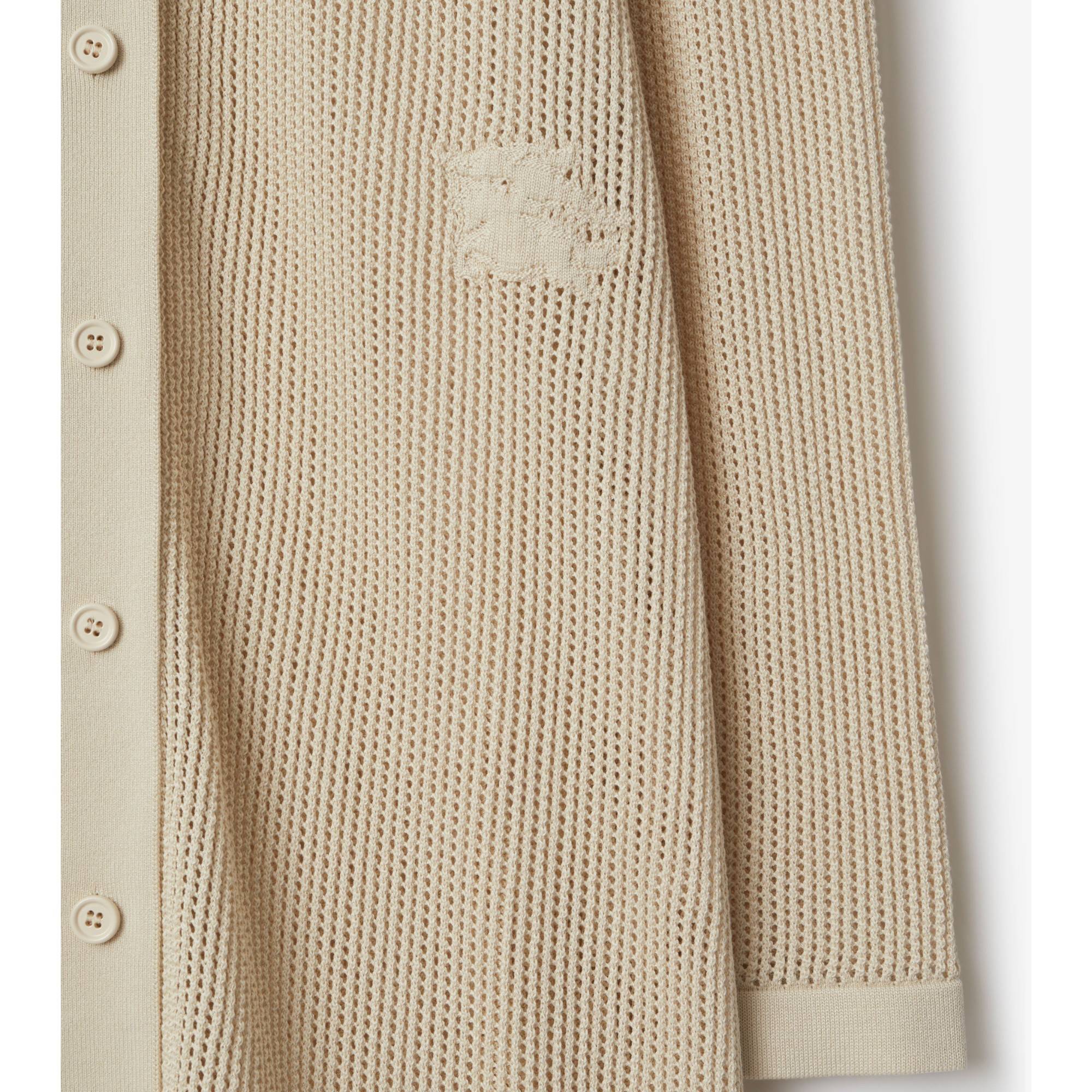 Cotton Mesh Dress - Soap - Image 6