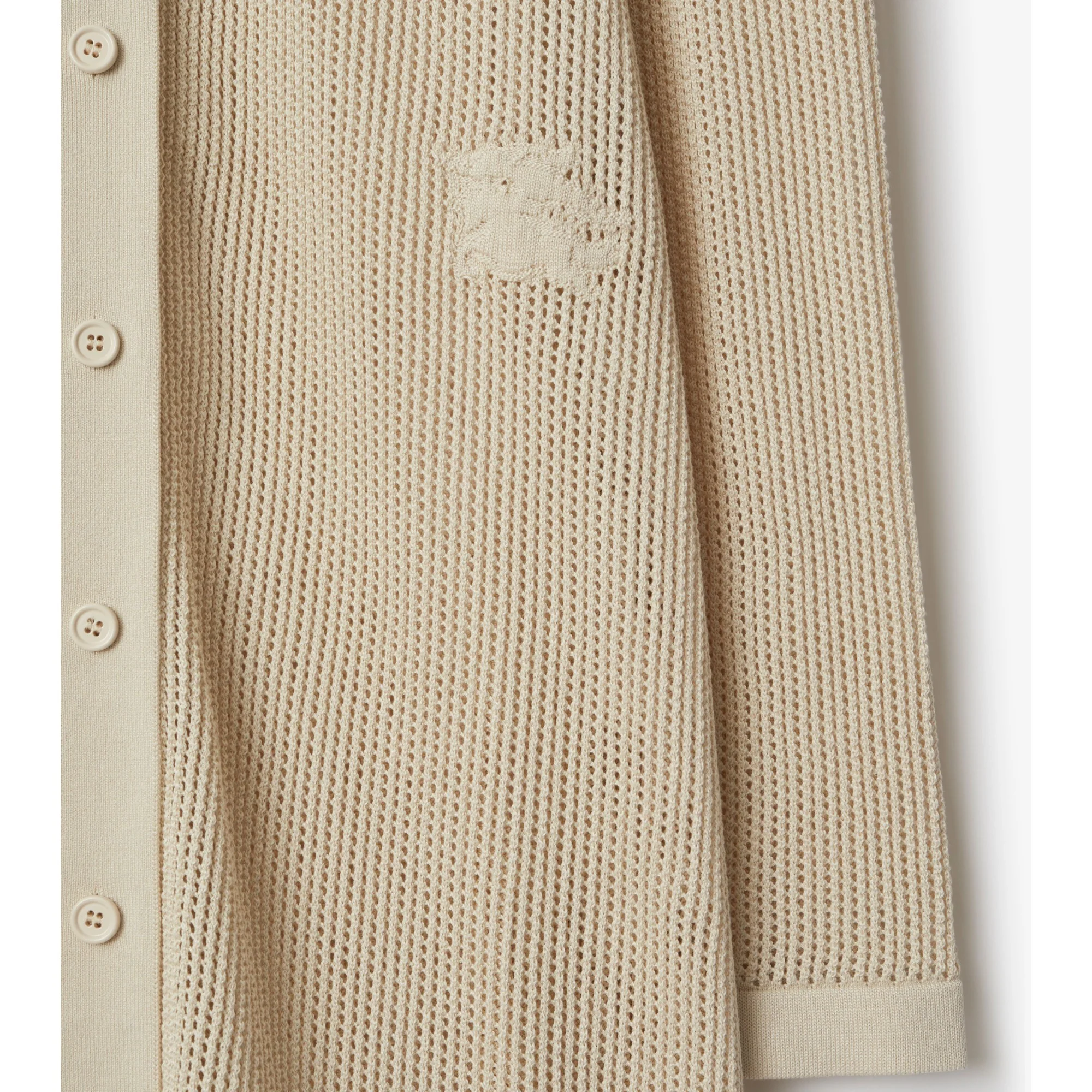 Cotton Mesh Dress - Soap - Image 6