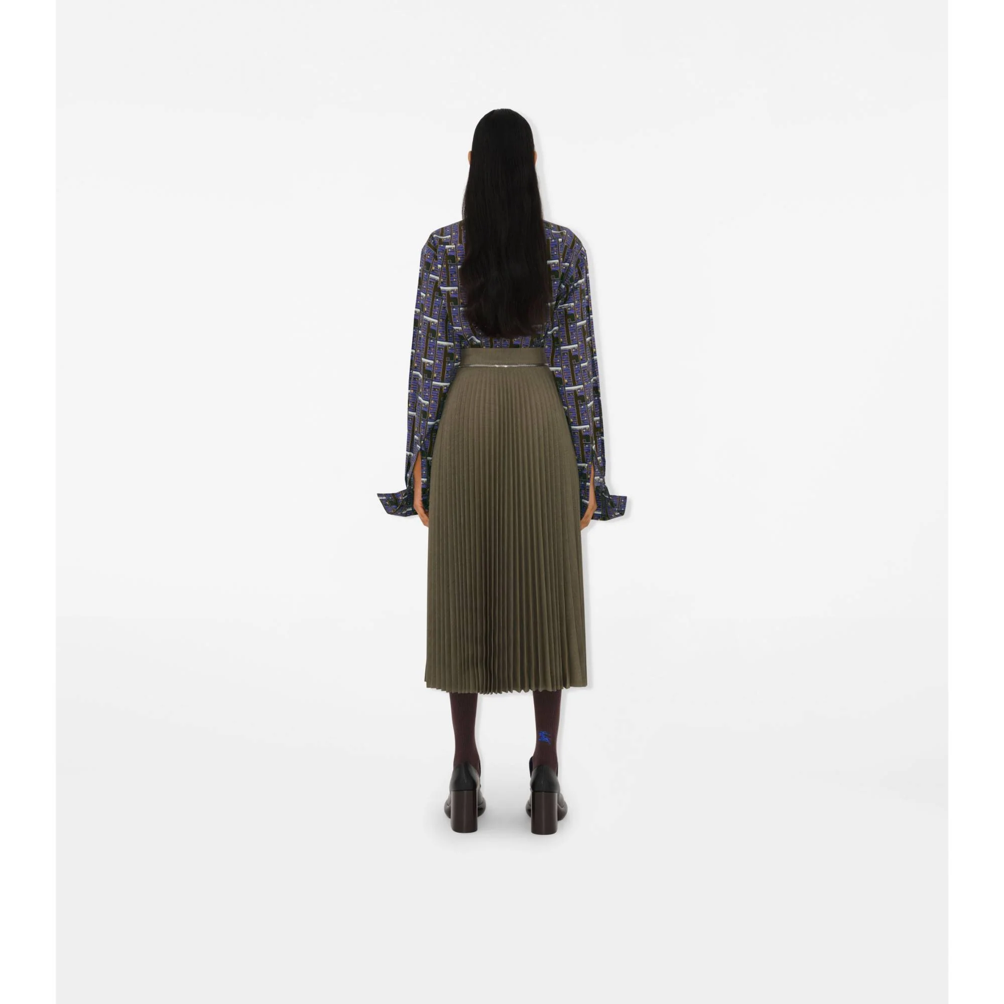 Bus Silk Shirt - Knight IP Pattern - Image 4