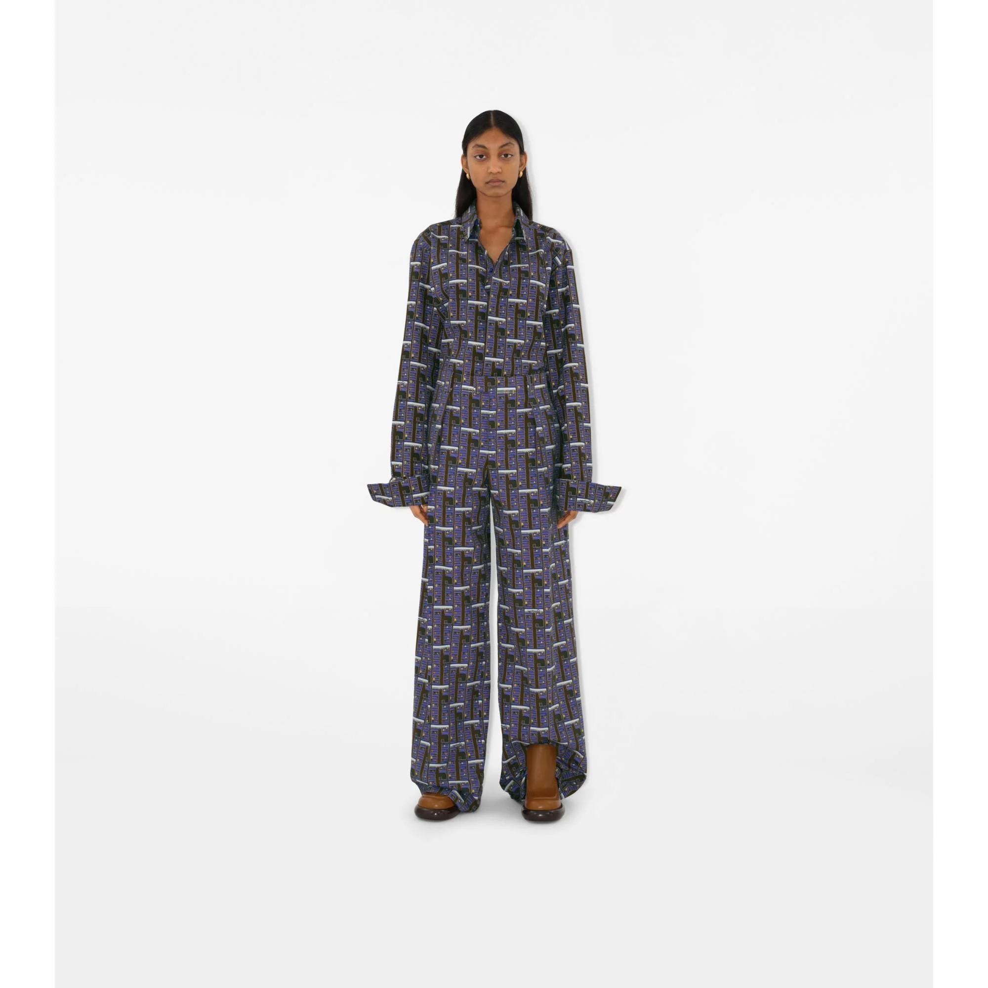 Bus Silk Shirt - Knight IP Pattern - Image 5