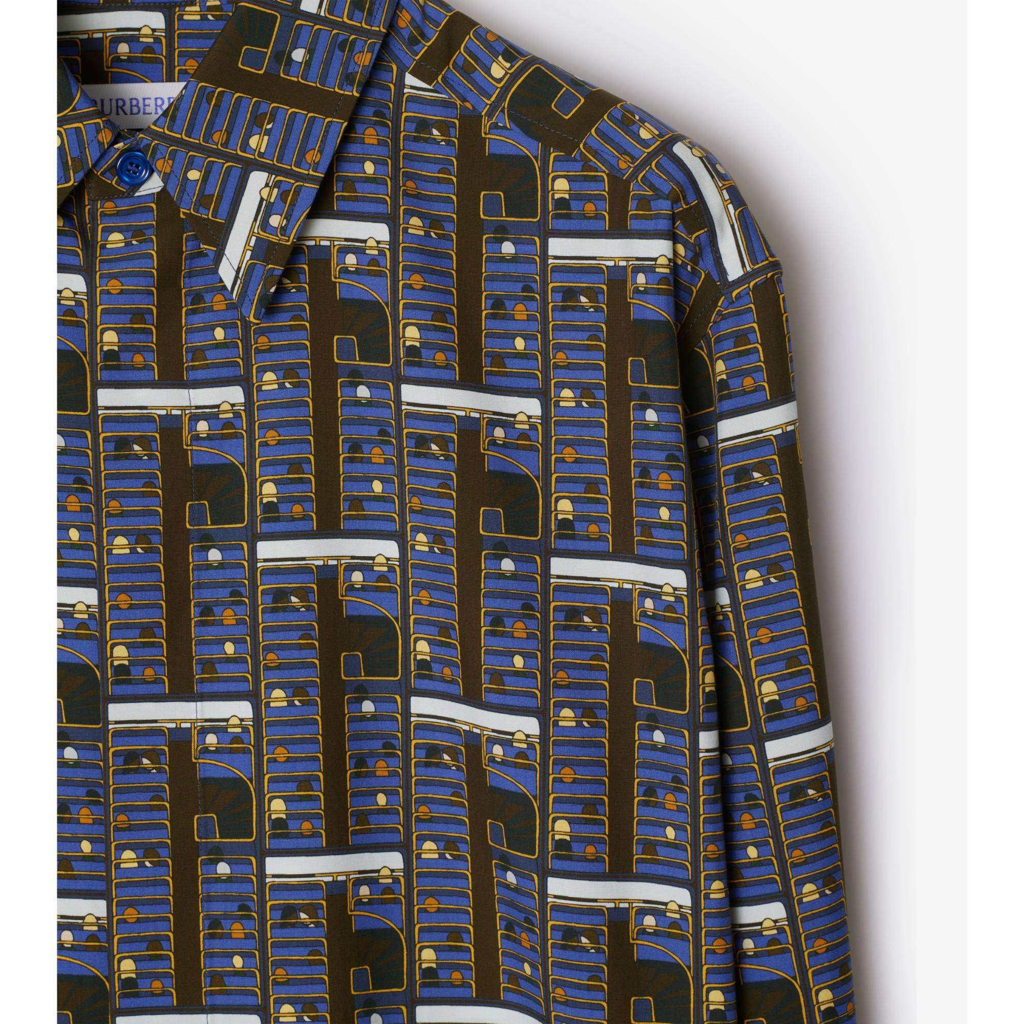Bus Silk Shirt - Knight IP Pattern - Image 7