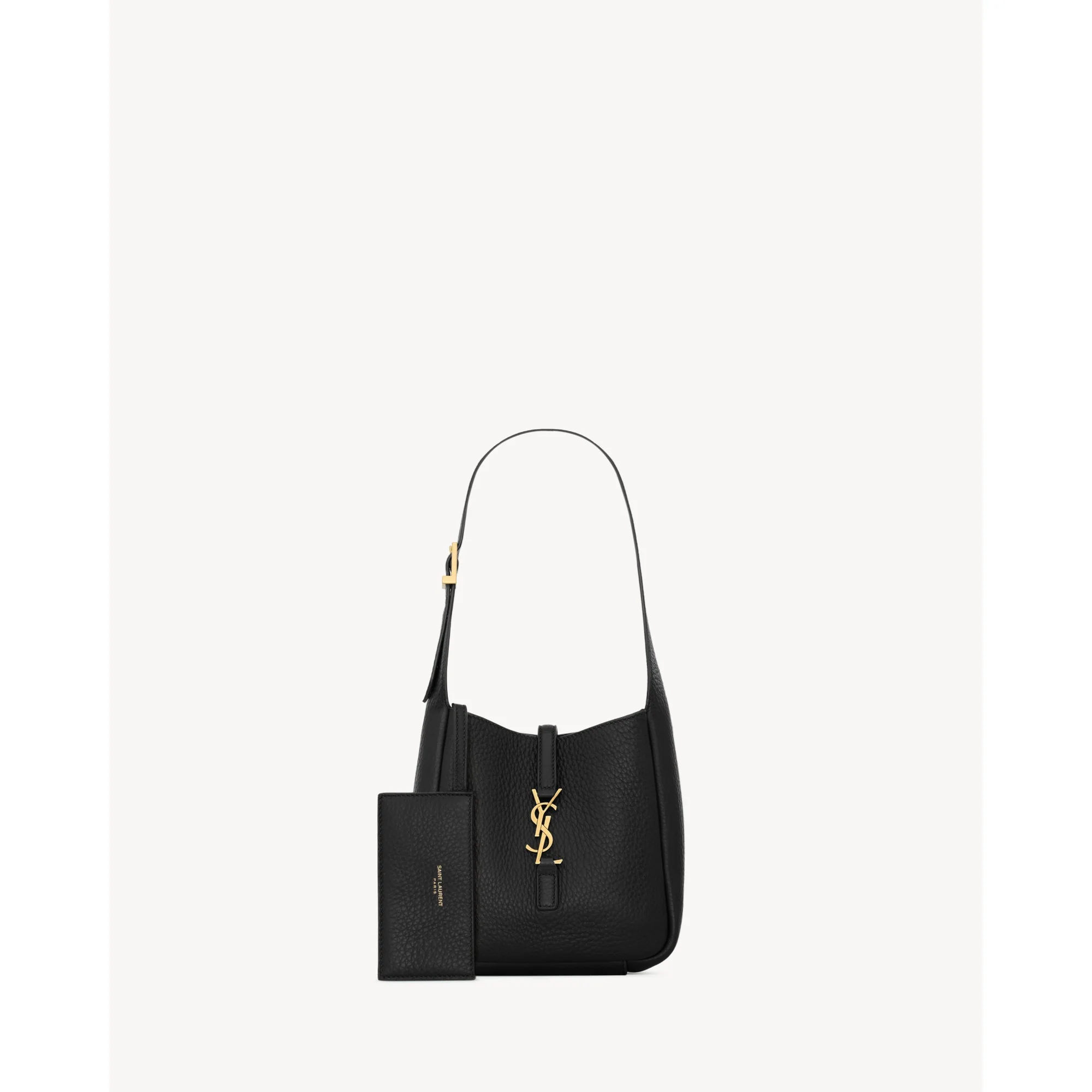 B Le 5 A 7 Supple Shoulder Bag - Nero - Image 2