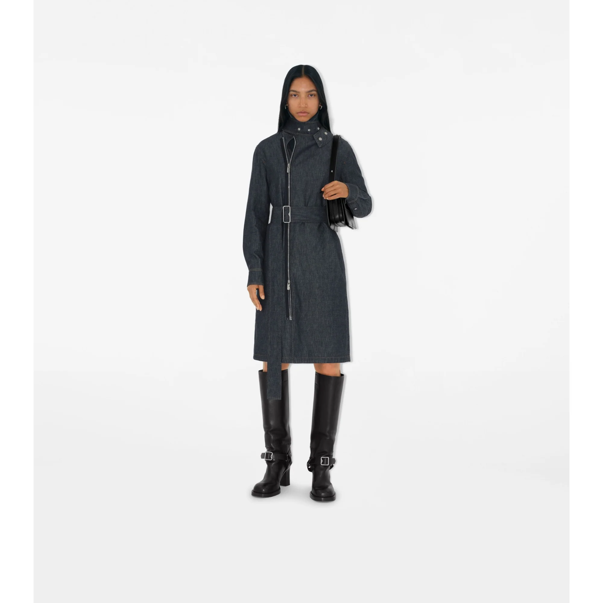 Denim Dress - Denim Blue - Image 2