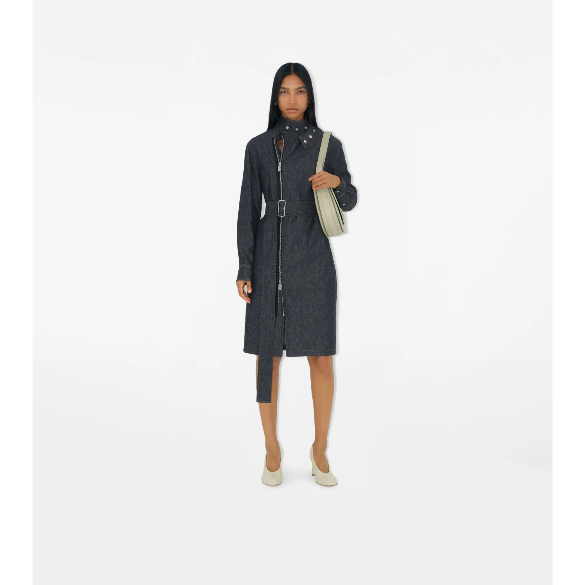 Denim Dress - Denim Blue - Image 5
