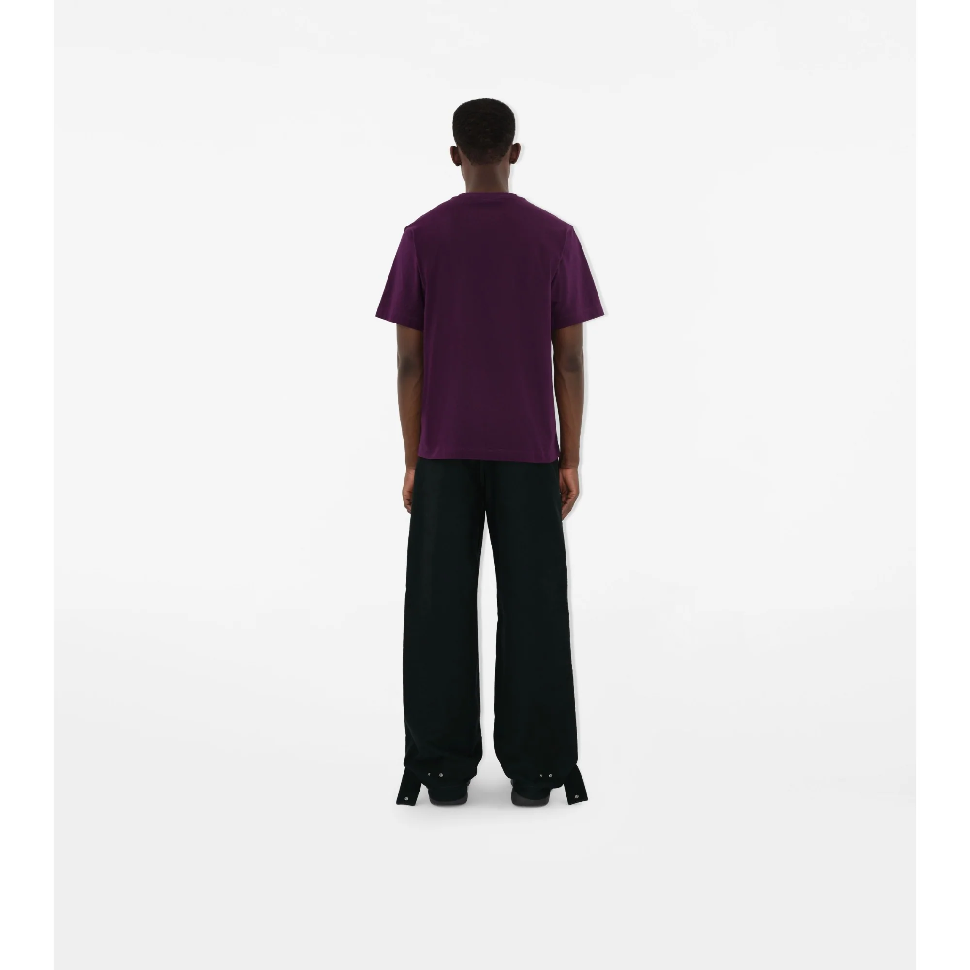 Cotton T-shirt - Pansy - Image 4