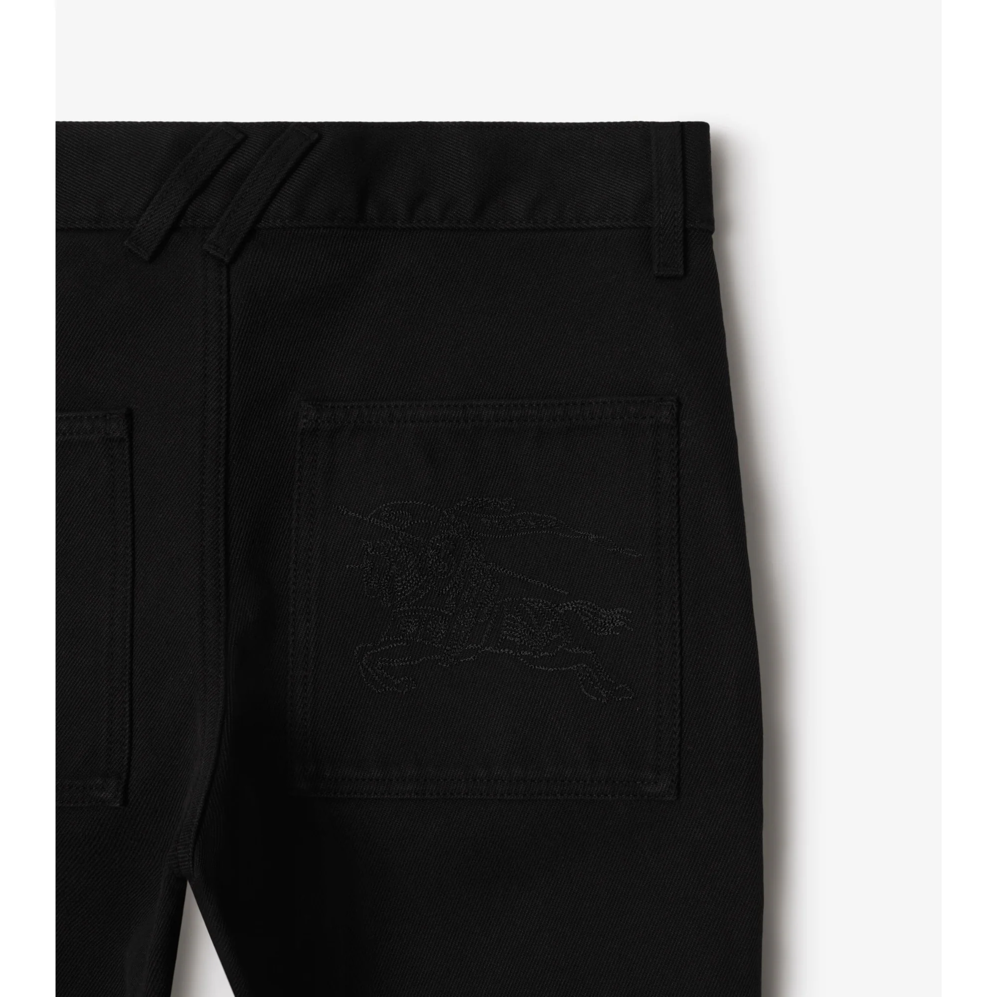 Slim Fit Jeans - Black - Image 5