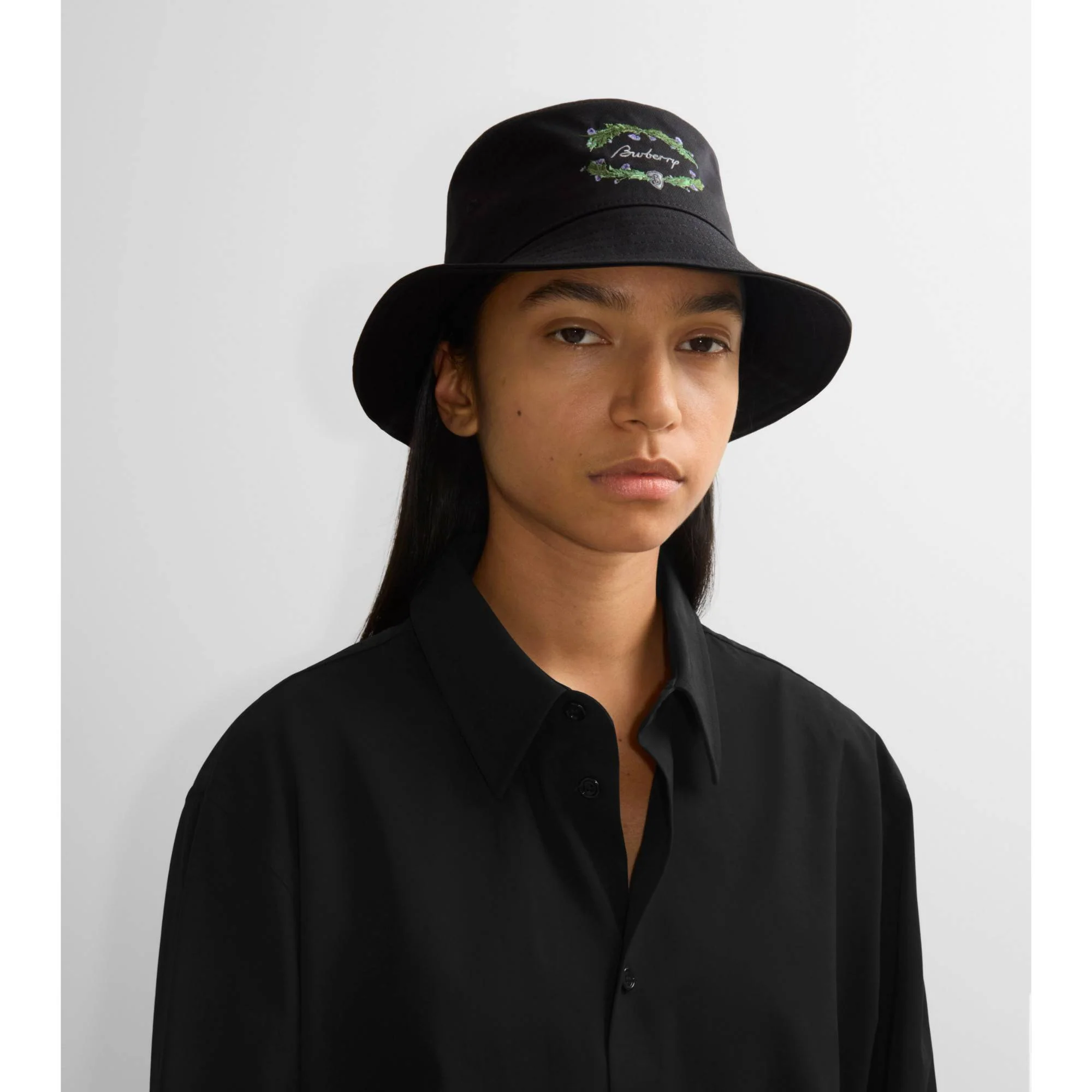 Thistle Logo Bucket Hat - Coal - Image 2