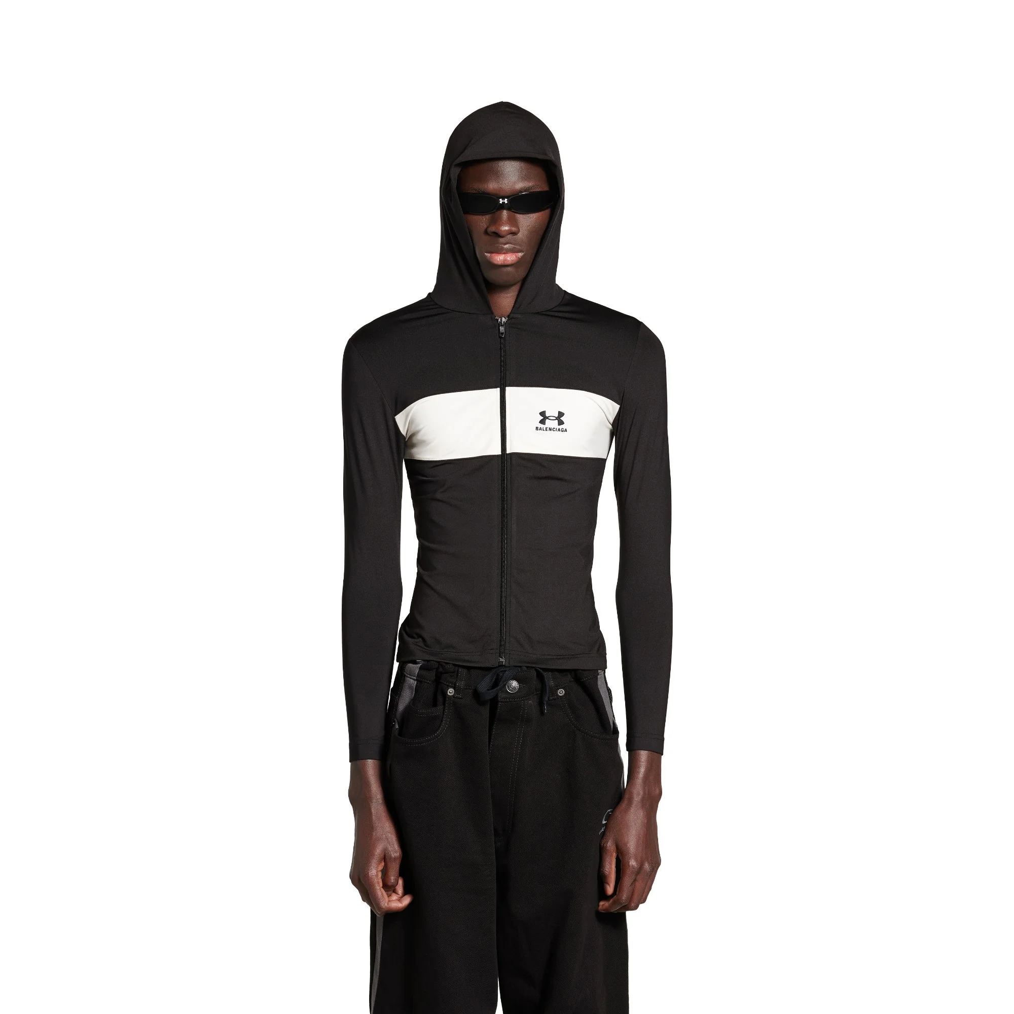 Under Armour Sweatsuit Hoodie - Black/White - Image 3