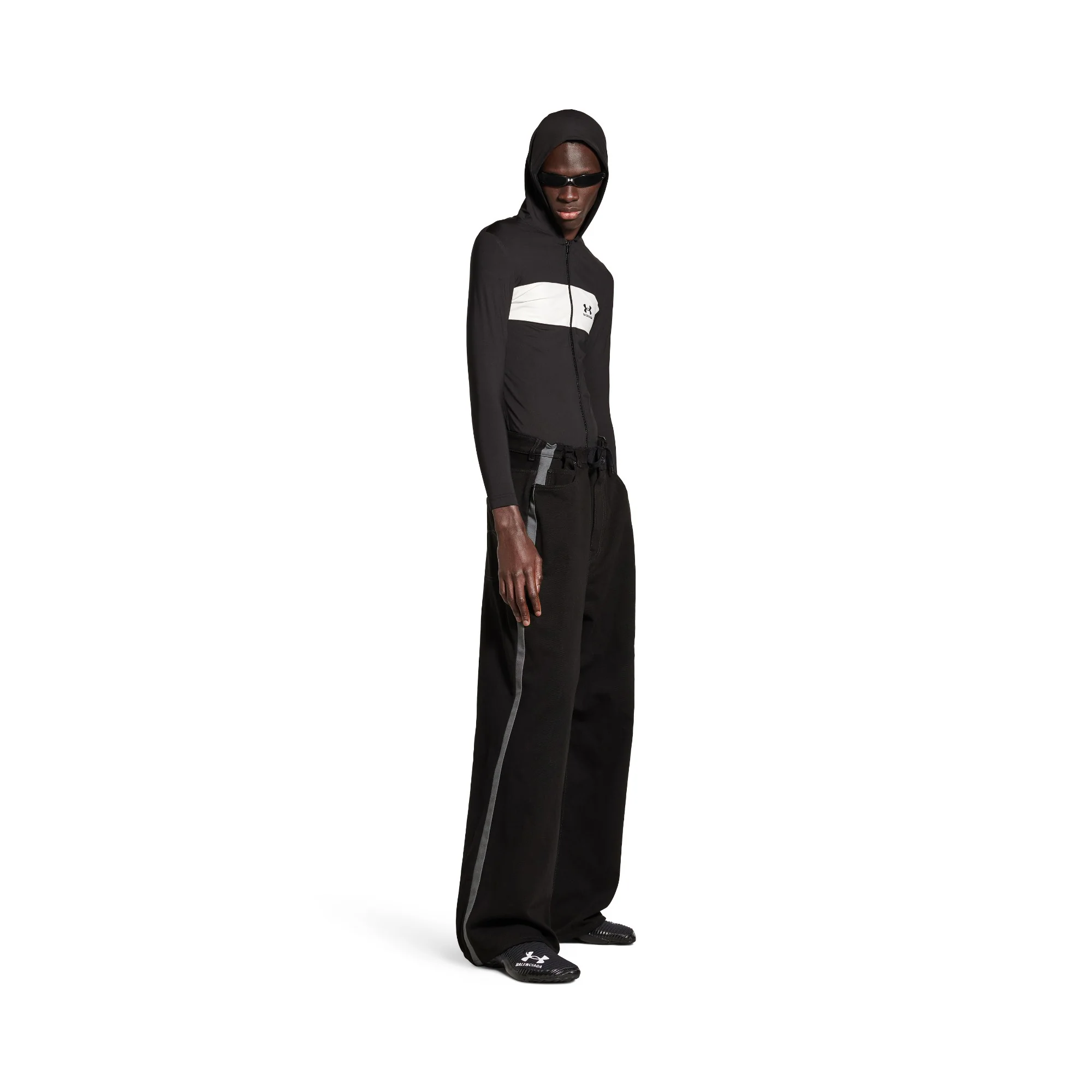 Under Armour Sweatsuit Hoodie - Black/White - Image 4