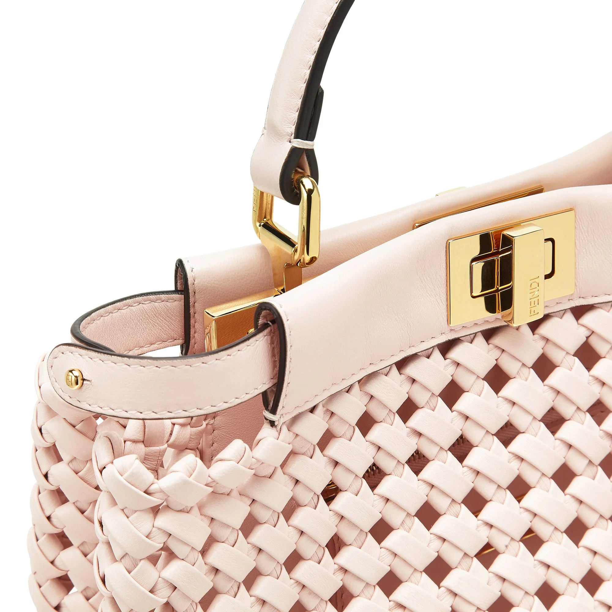Women's Peekaboo Mini - Confetto Pink + Soft Gold - Image 5