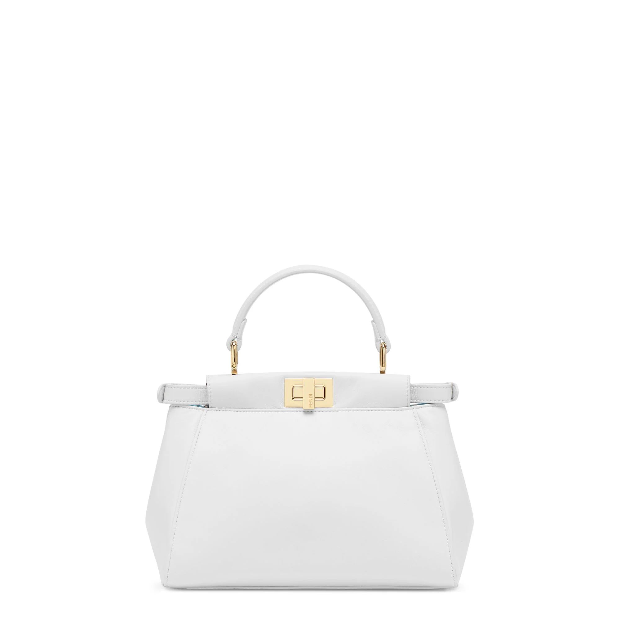 Women's Peekaboo Mini - White + Pool + White + Soft Gold - Image 3