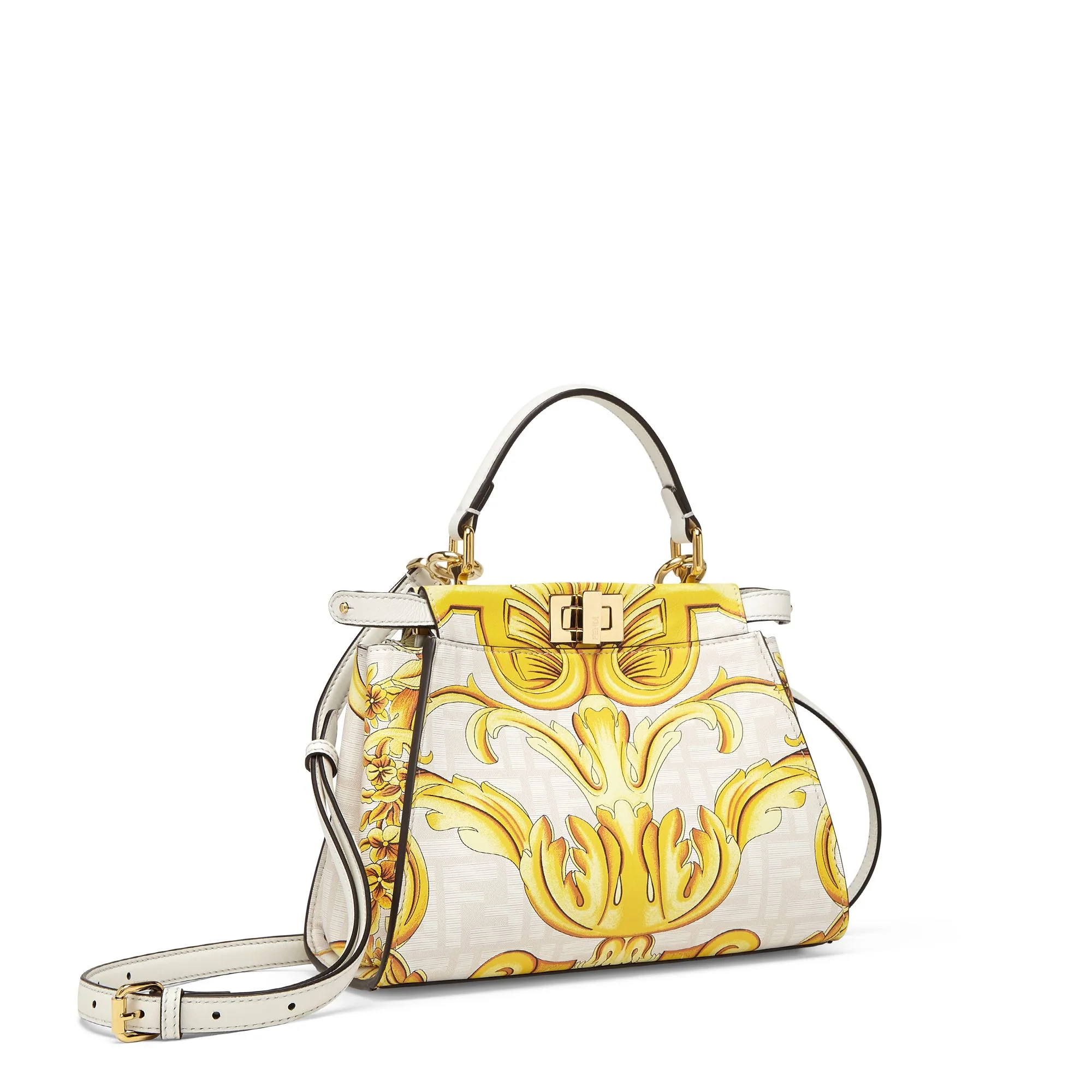 Women's Peekaboo Mini - Ice White + Gold + Soft Gold - Image 2