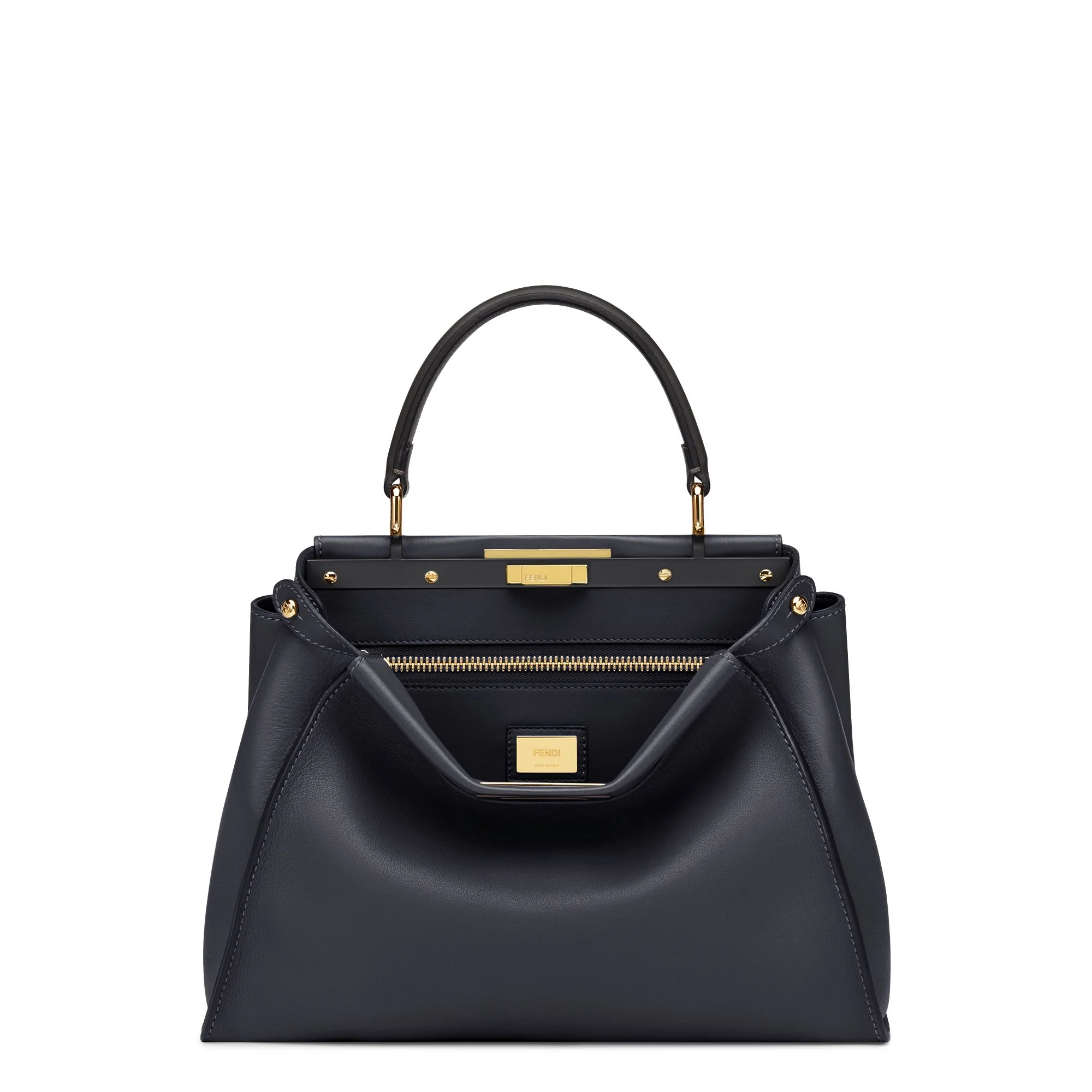 Women's Peekaboo Medium - Black + Soft Gold