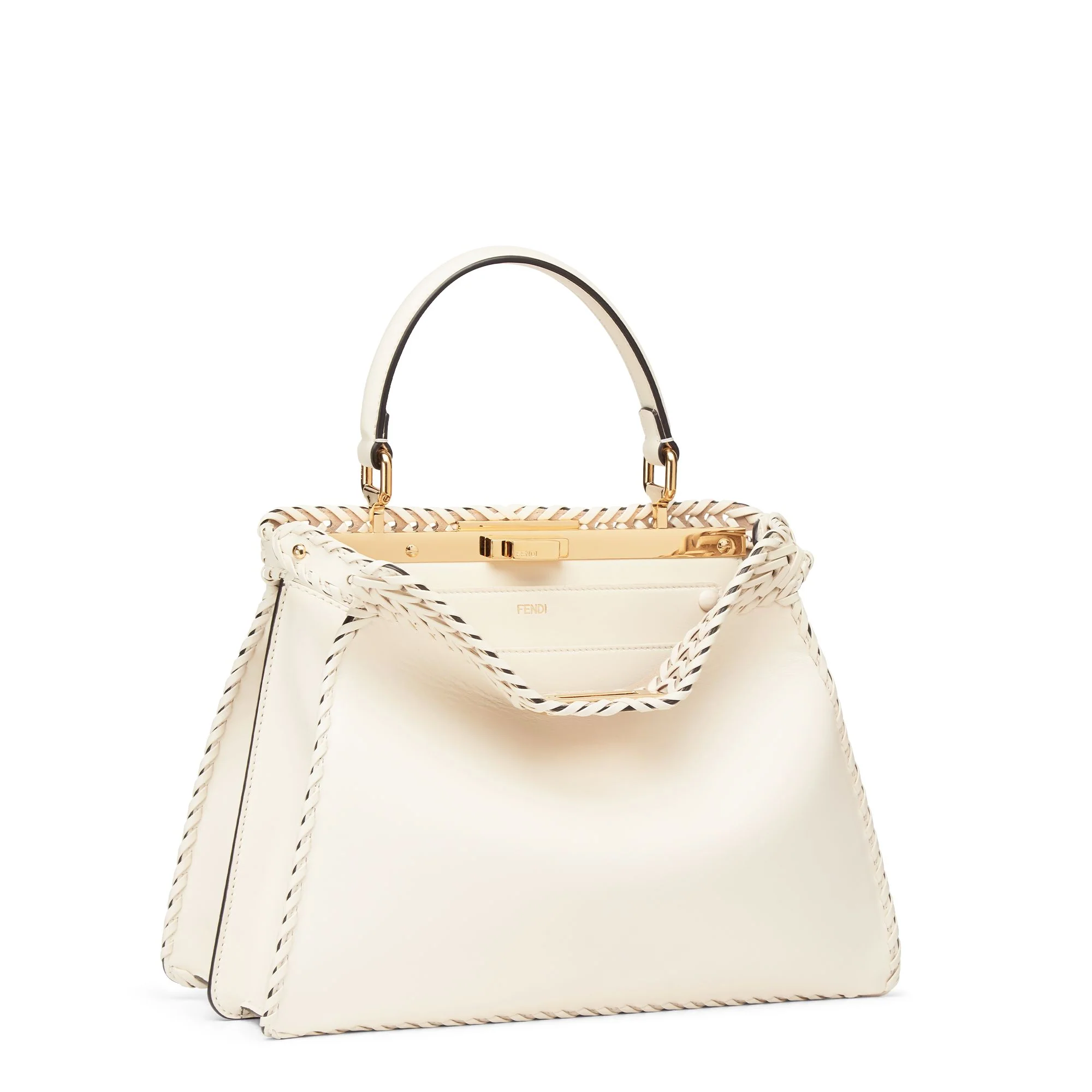 Women's Peekaboo ISeeU Medium - Ice White + Soft Gold - Image 4