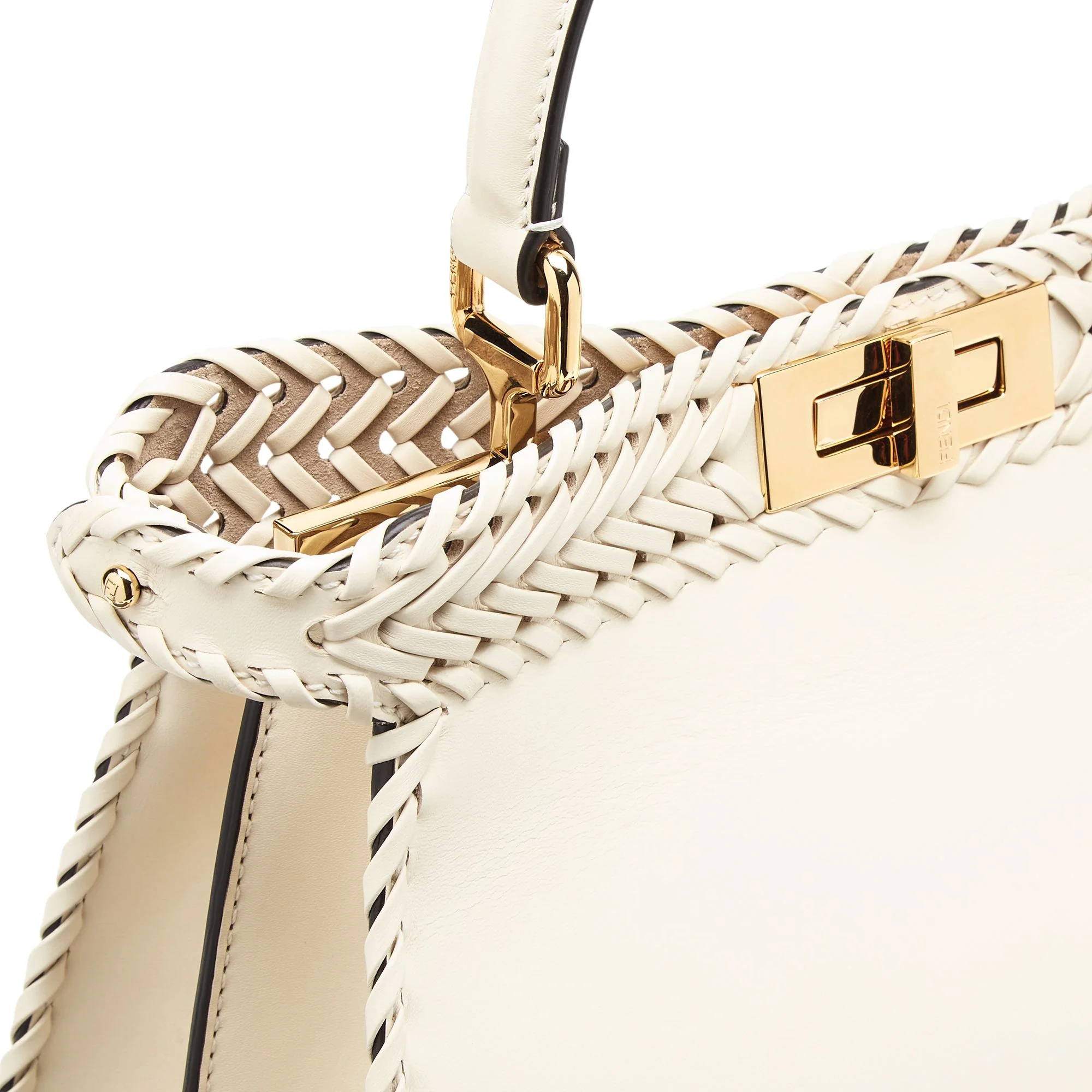 Women's Peekaboo ISeeU Medium - Ice White + Soft Gold - Image 7