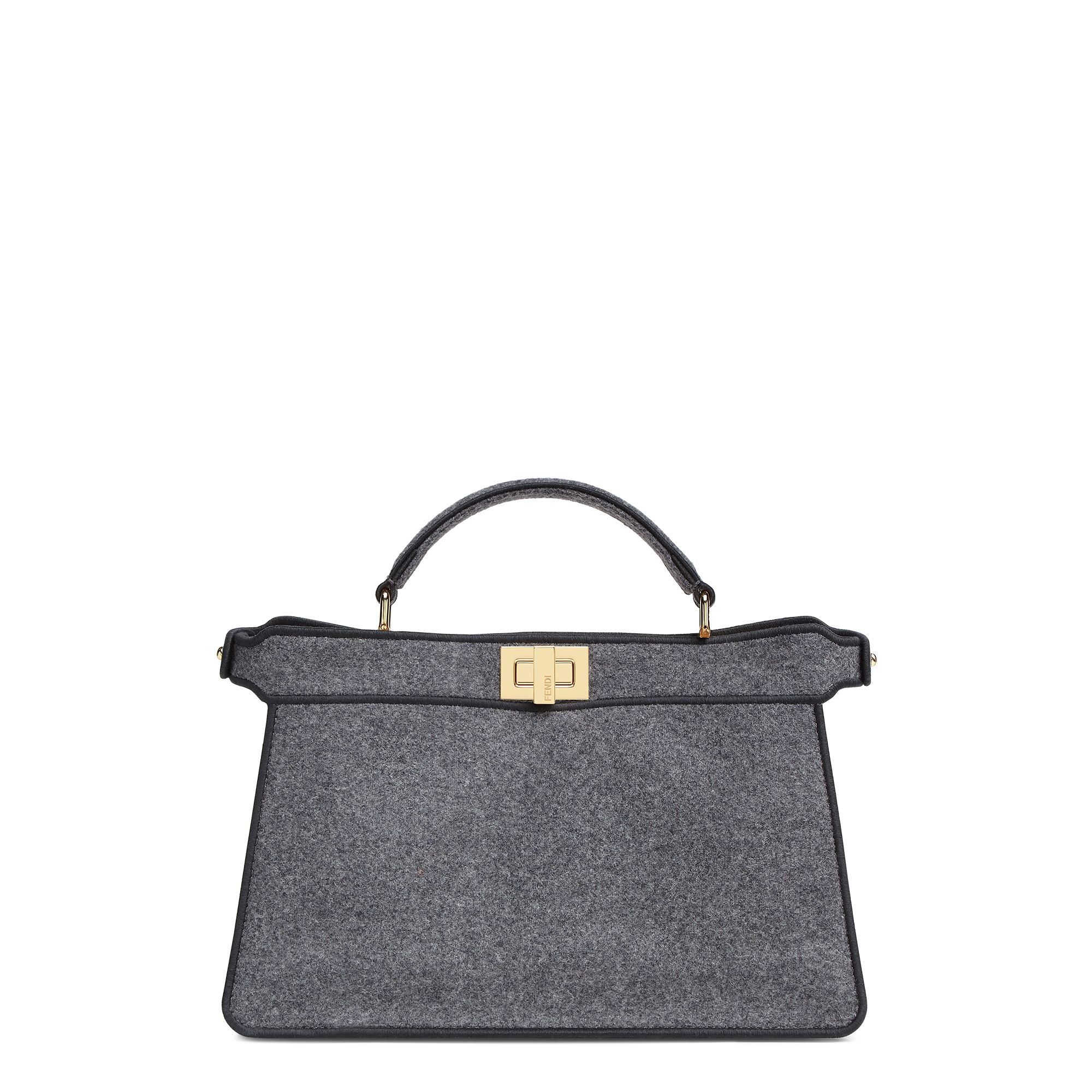 Women's Peekaboo ISeeU East-West - Grey + Bois De Rose + Soft Gold - Image 3