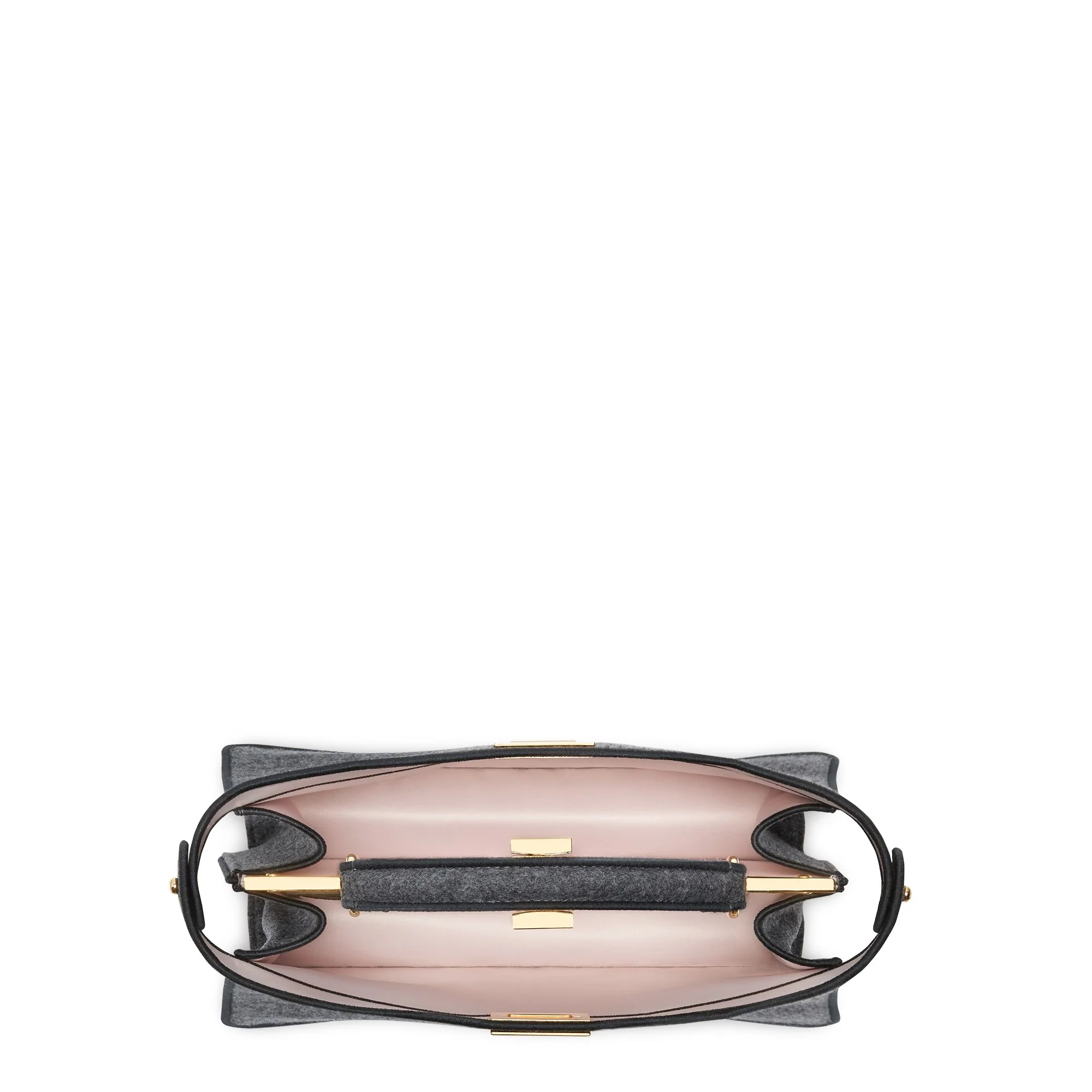 Women's Peekaboo ISeeU East-West - Grey + Bois De Rose + Soft Gold - Image 4