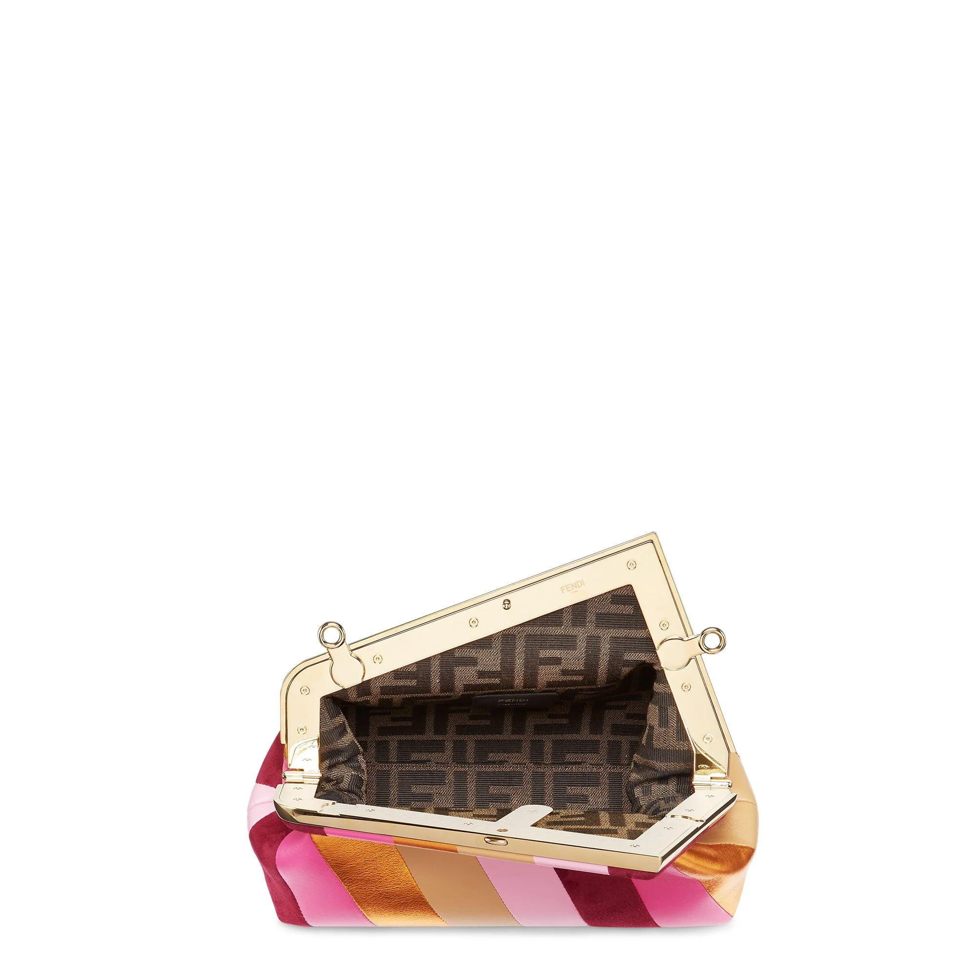 Women's Fendi First Small - Multicolor + Soft Gold - Image 4