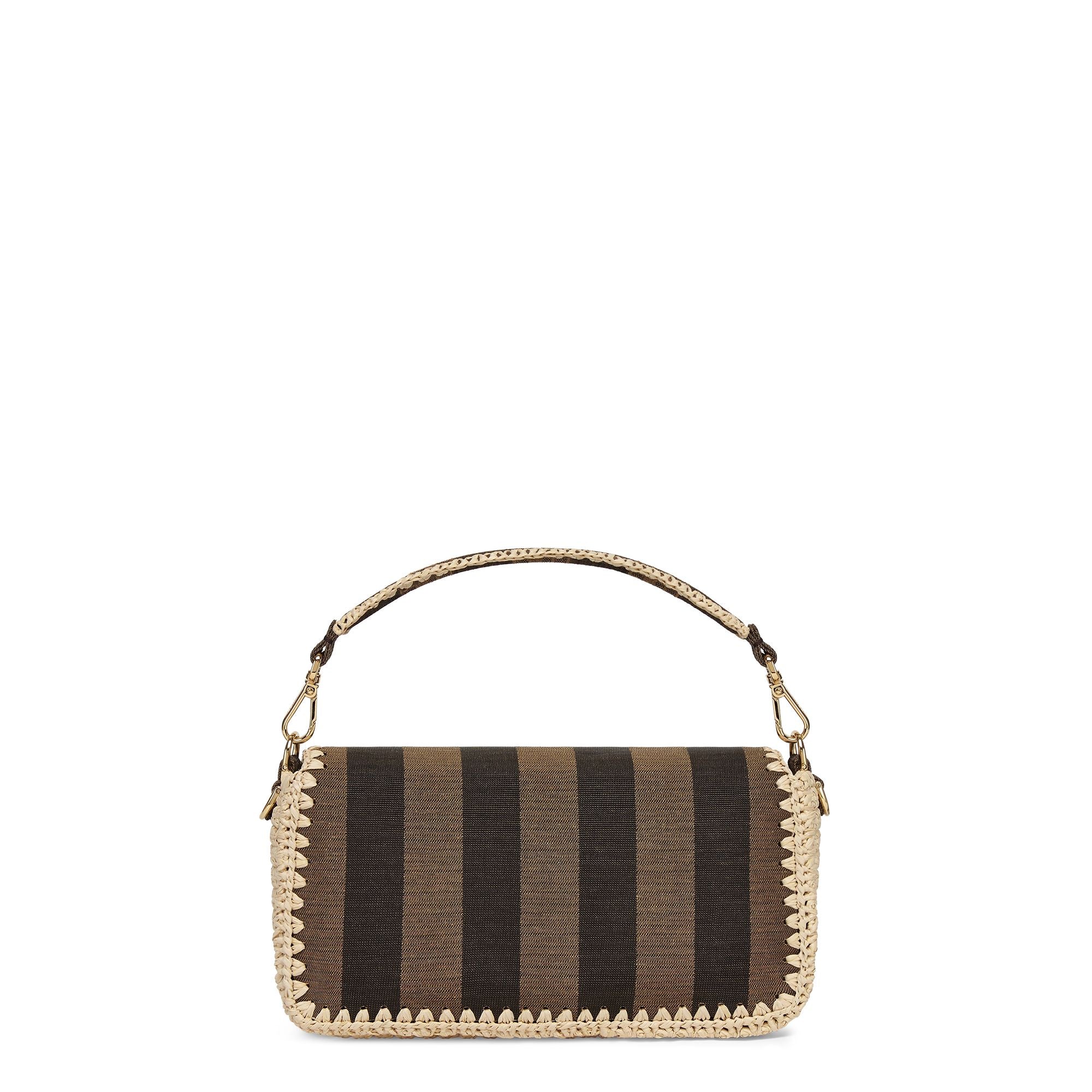 Women's Baguette - Beige + Black + Natural + Soft Gold - Image 3