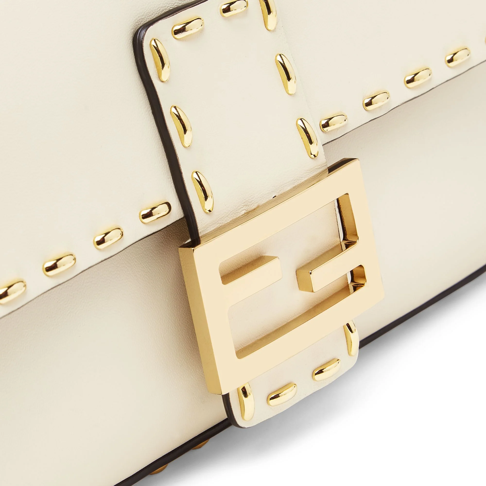 Women's Baguette - Parchment + Soft Gold - Image 5
