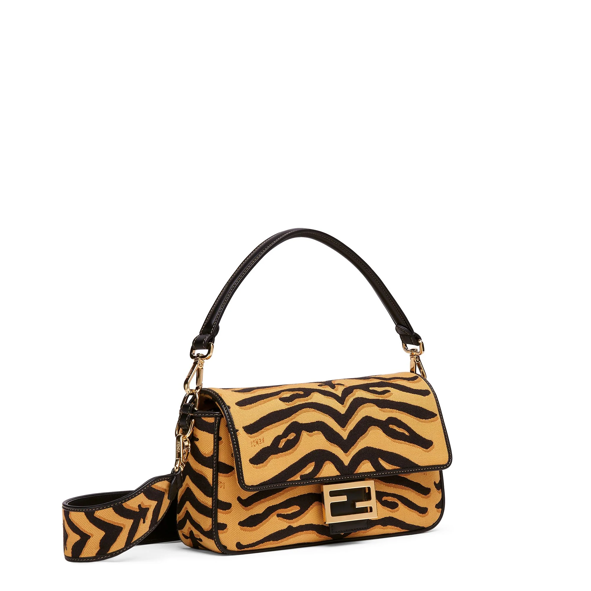 Women's Baguette - Black + Ginger Bread + Soft Gold - Image 2