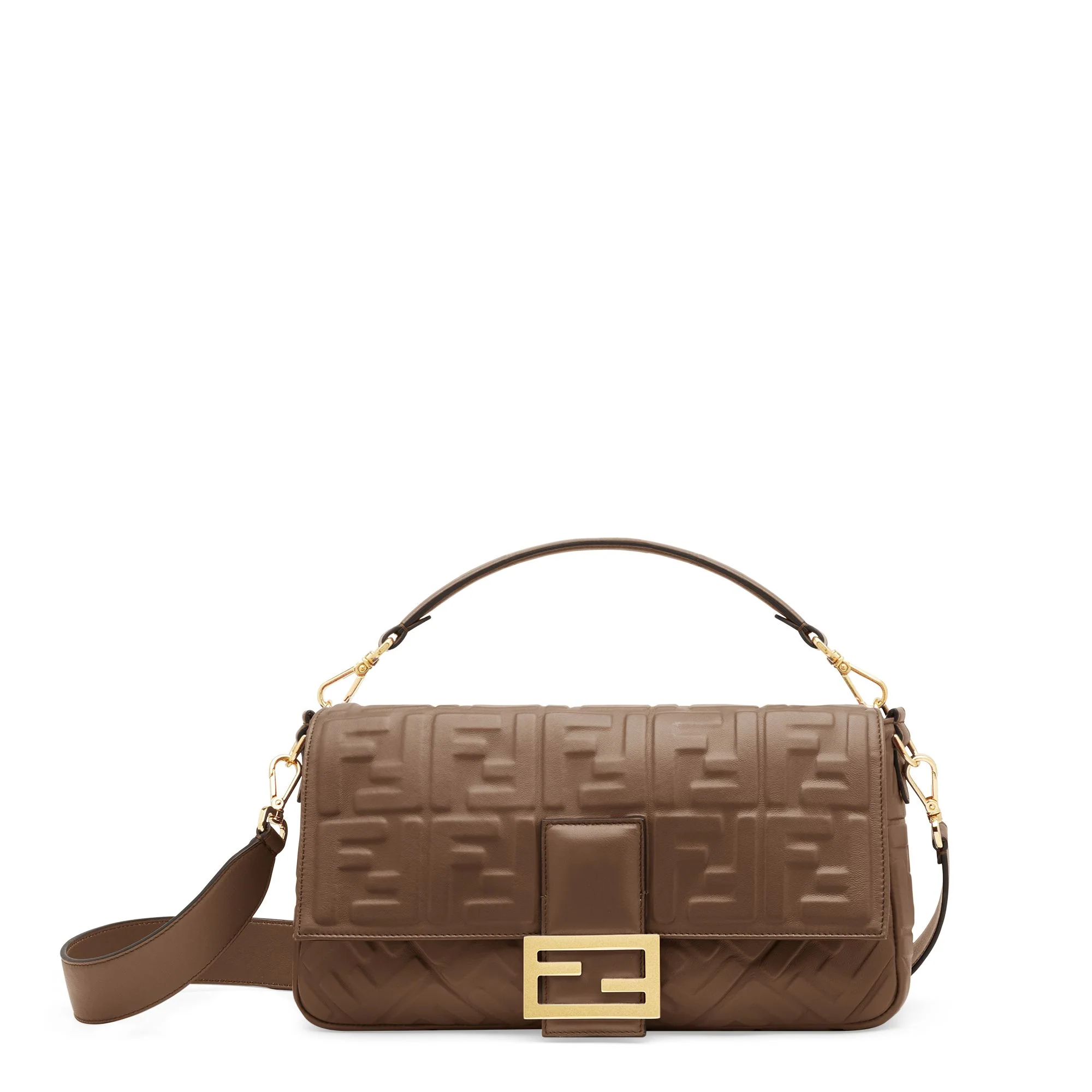 Women's Baguette Large - Wood + Vibrato Gold