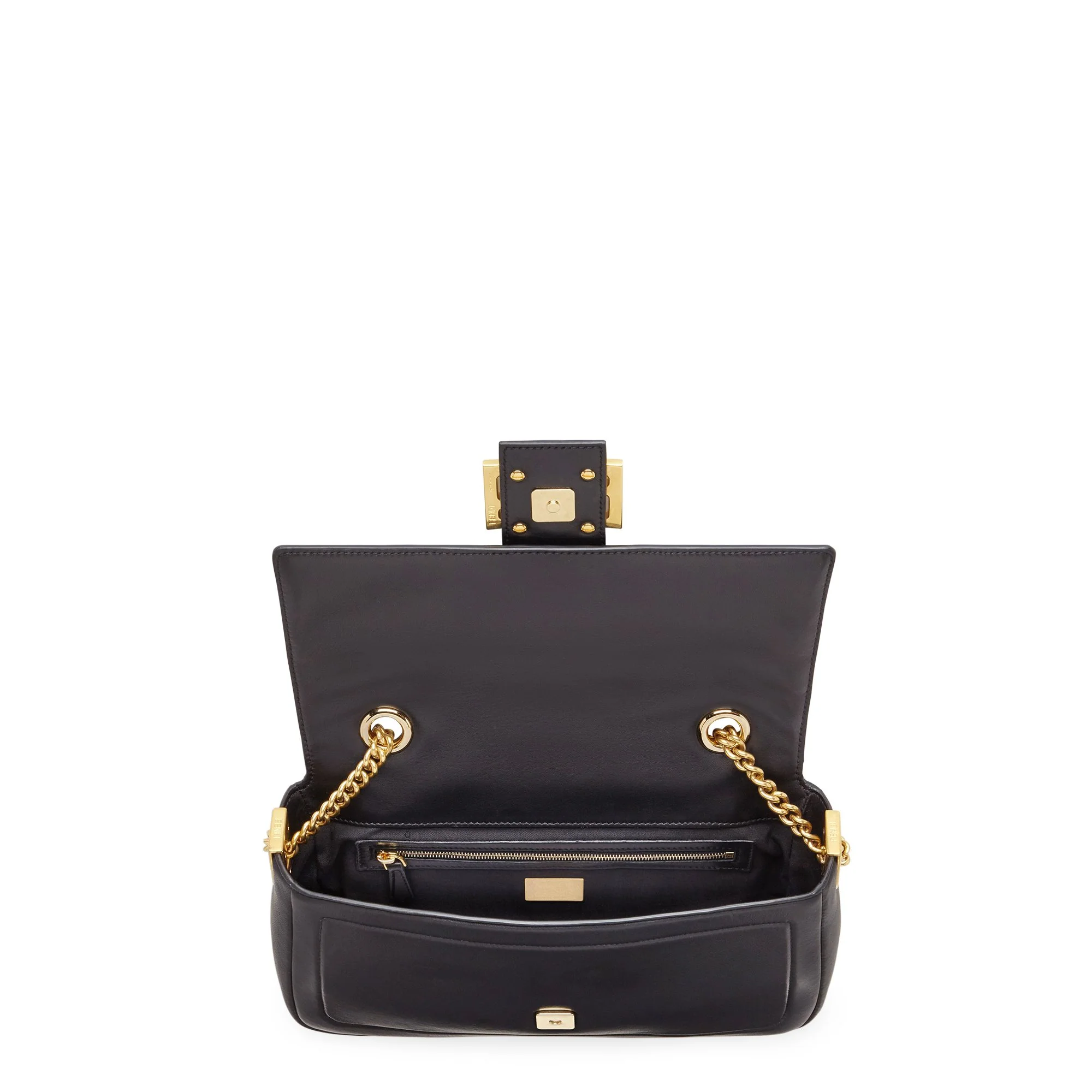 Women's Baguette Chain - Black + Vibrato Gold - Image 4