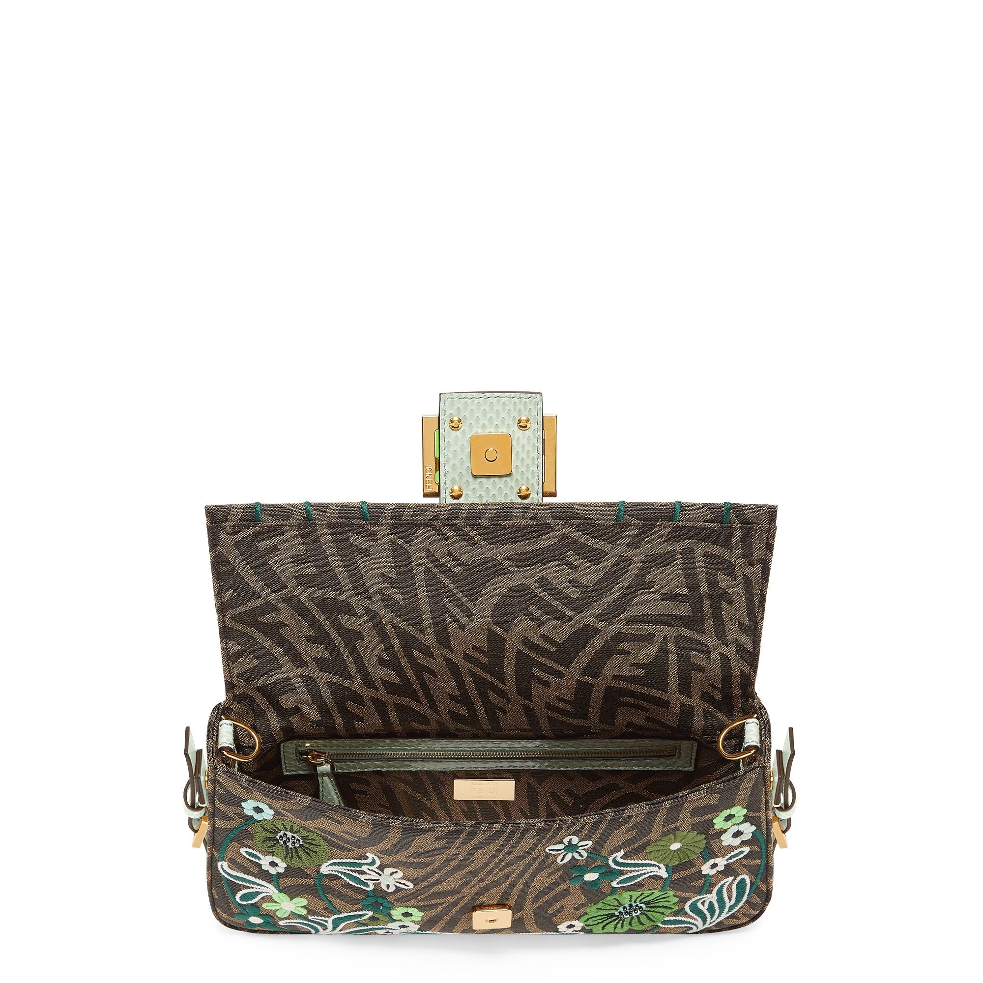 Women's Baguette 1997 - Tobacco + Brown + Mint + Soft Gold - Image 4