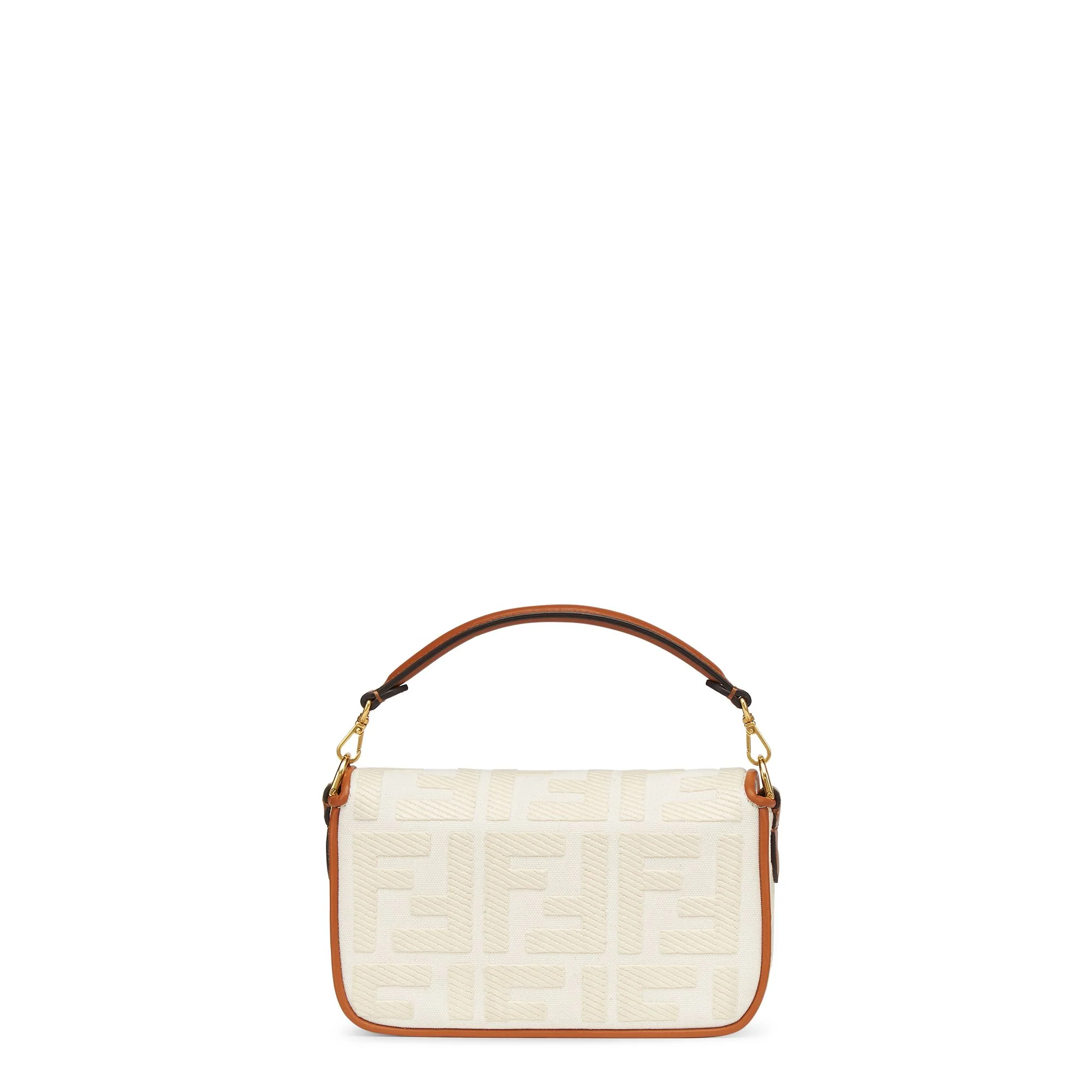 Women's Mini Baguette - Grezzo + Brandy + Cuoio + Vibrato Gold - Image 3