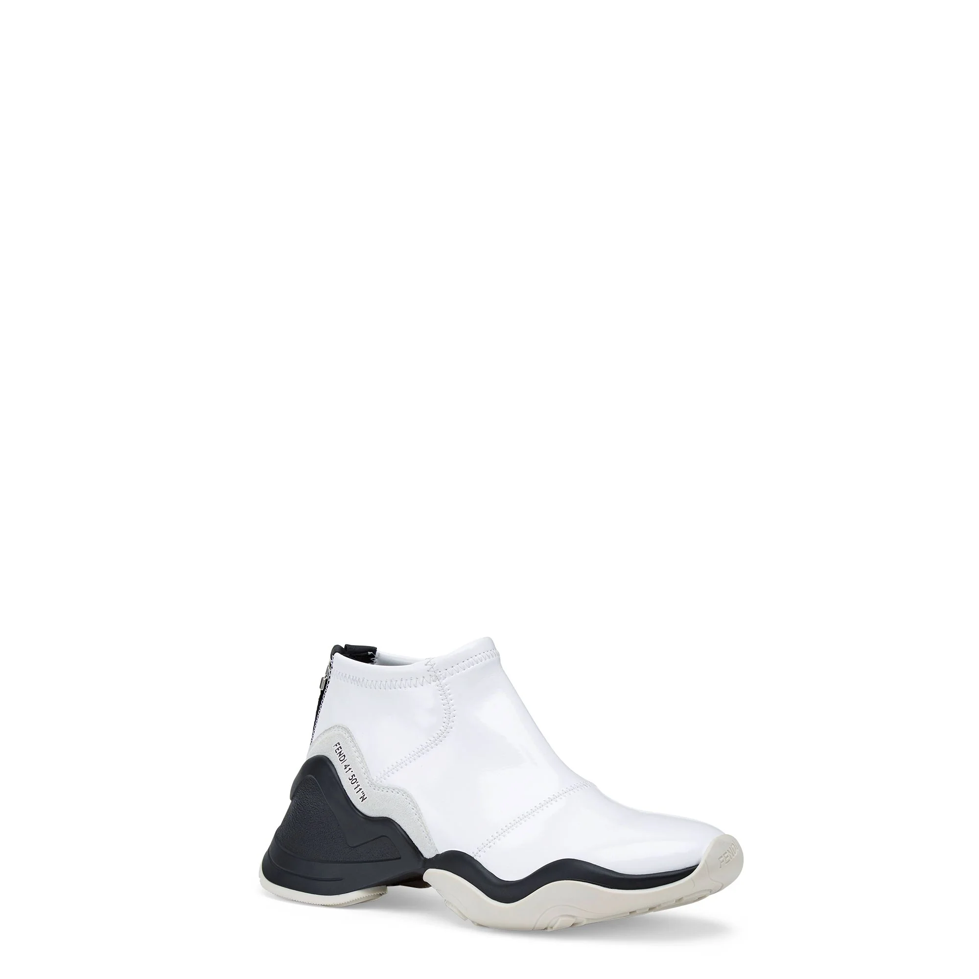 Women's FFluid Sneaker - White + Milk + Black - Image 2