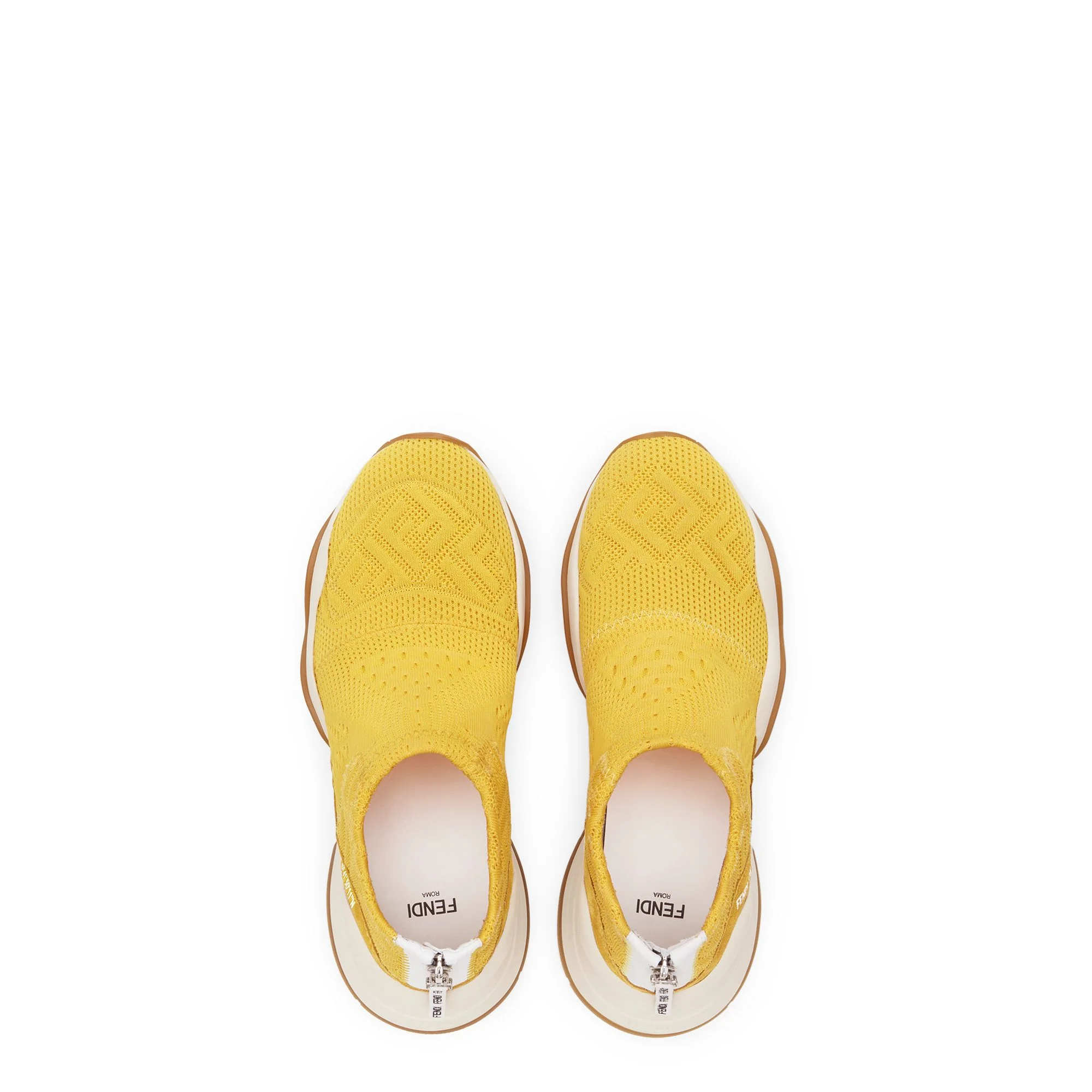 Women's FFluid Sneaker - Reggae + Corn + White - Image 4