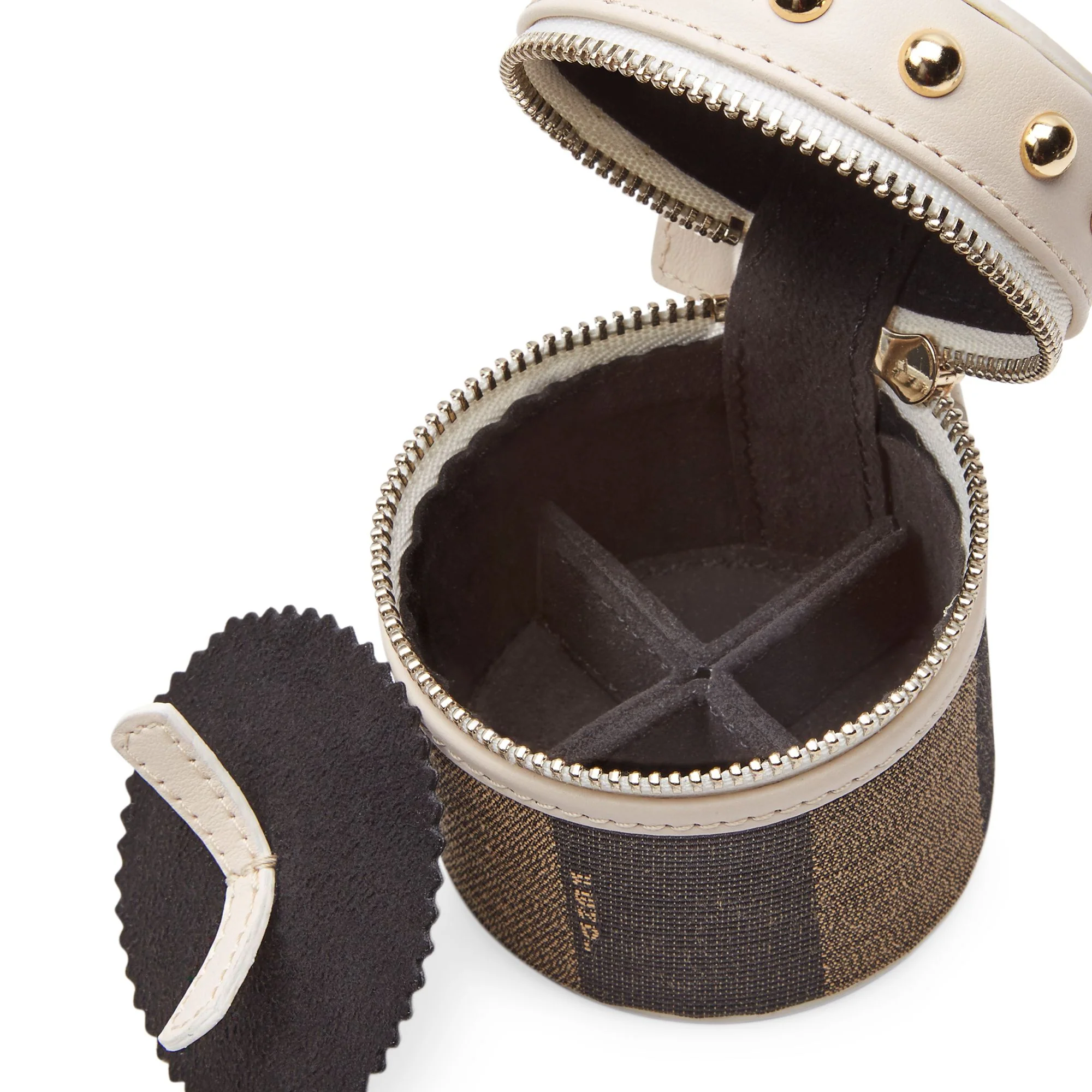 Women's Travel Cofanetto Mini - Tabacco Brown + Camelia + Soft Gold - Image 3