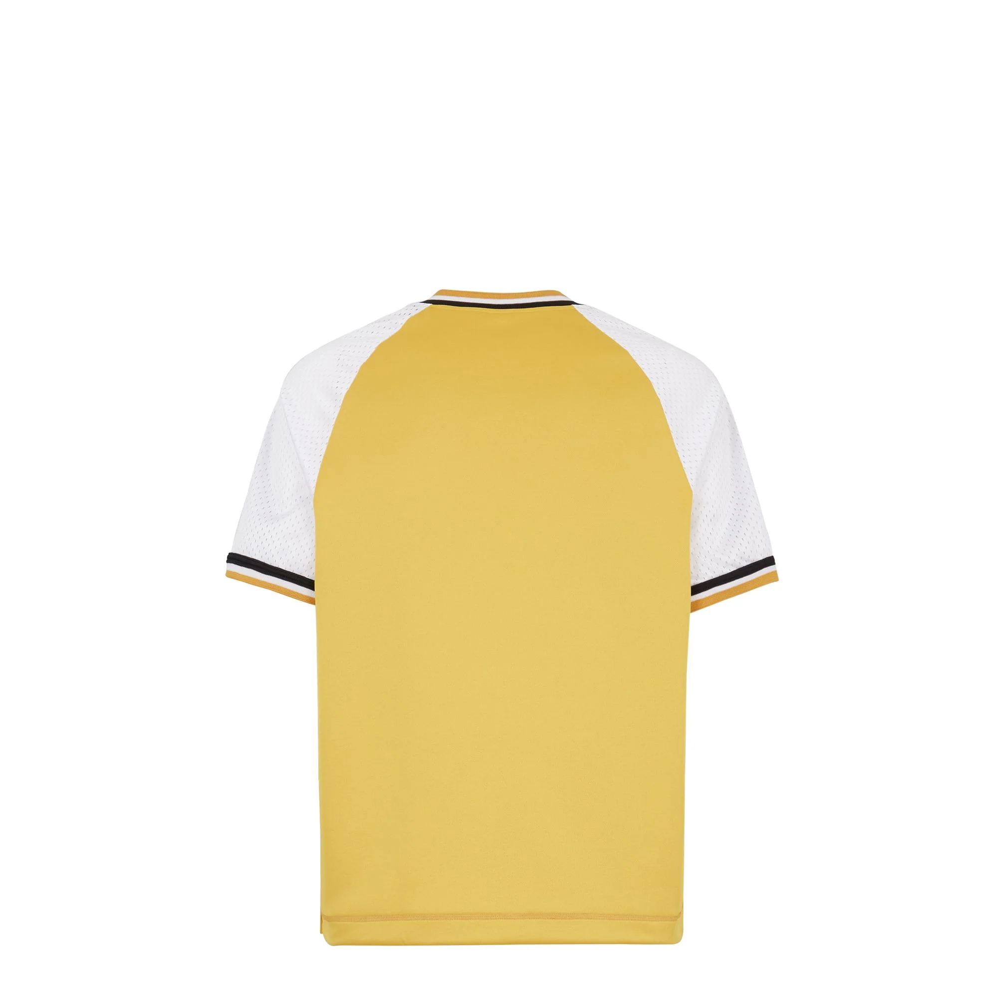 Men's T-Shirt Over V - Yellow / White - Image 2